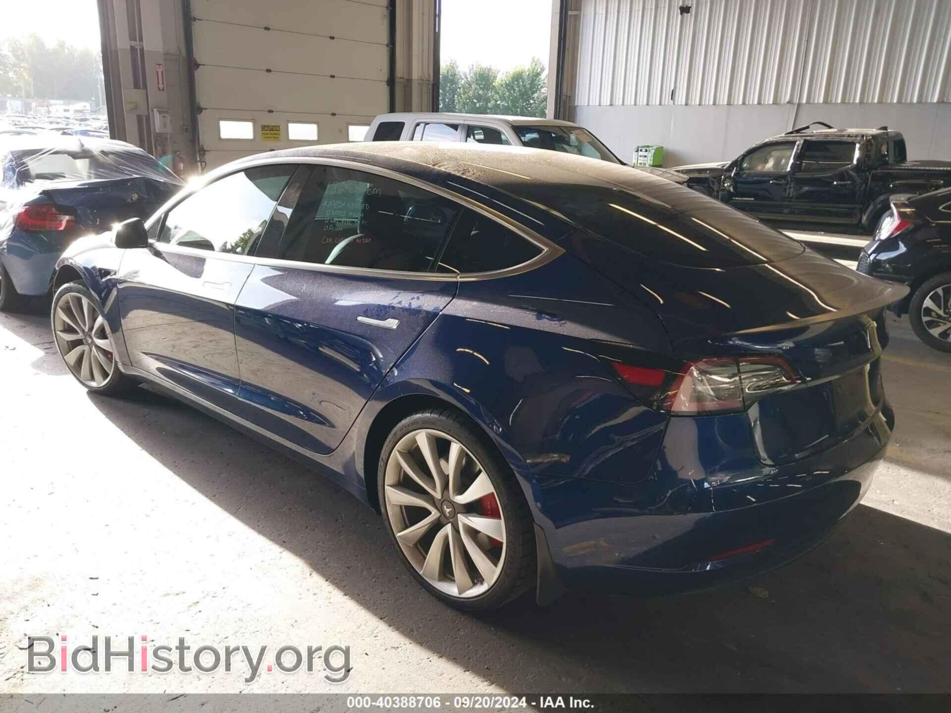 2019 TESLA MODEL 3 - VIN: 5YJ3E1EB3KF231350 - Фото 3