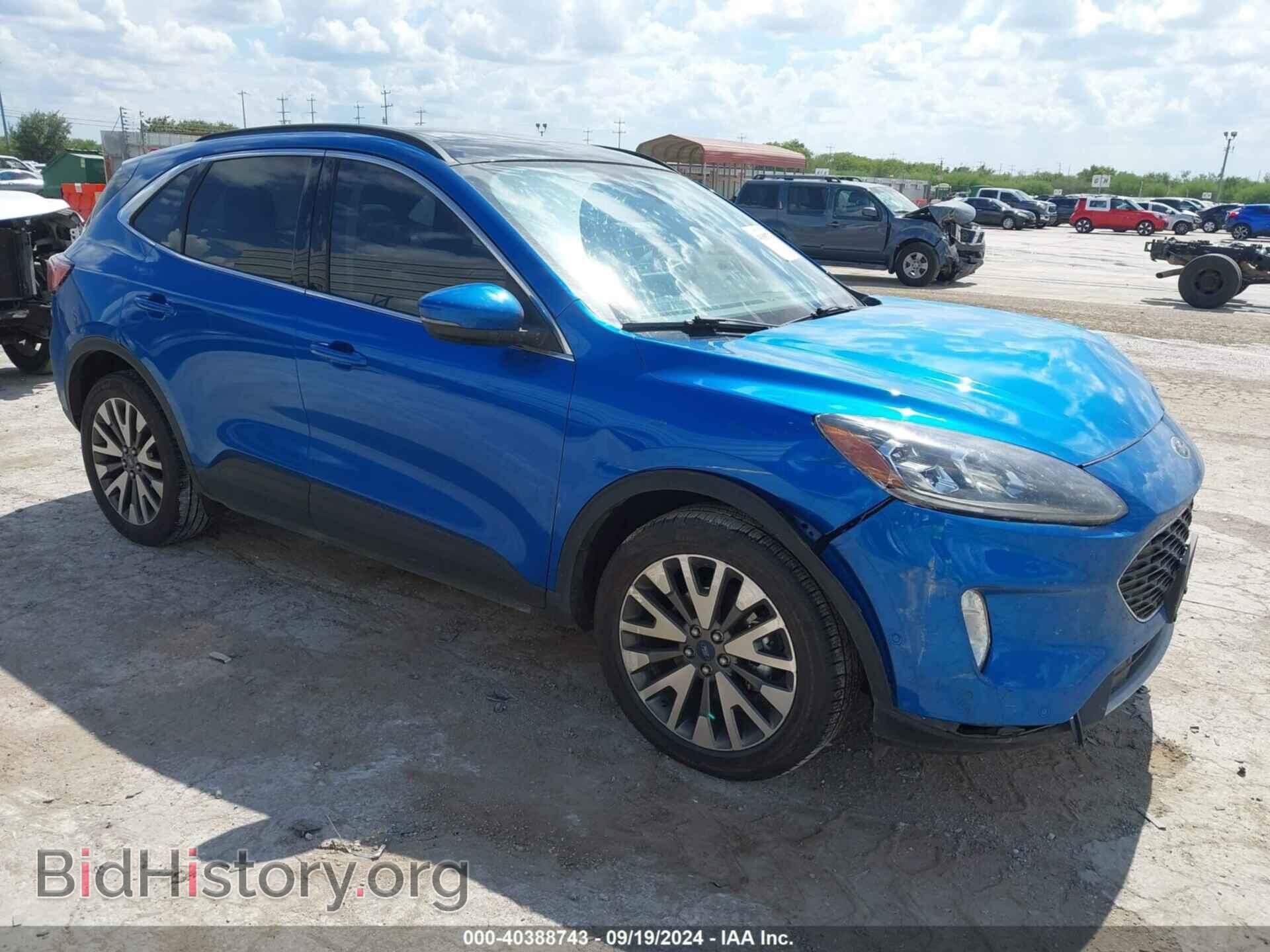 Photo 1FMCU9J96LUA76186 - FORD ESCAPE 2020