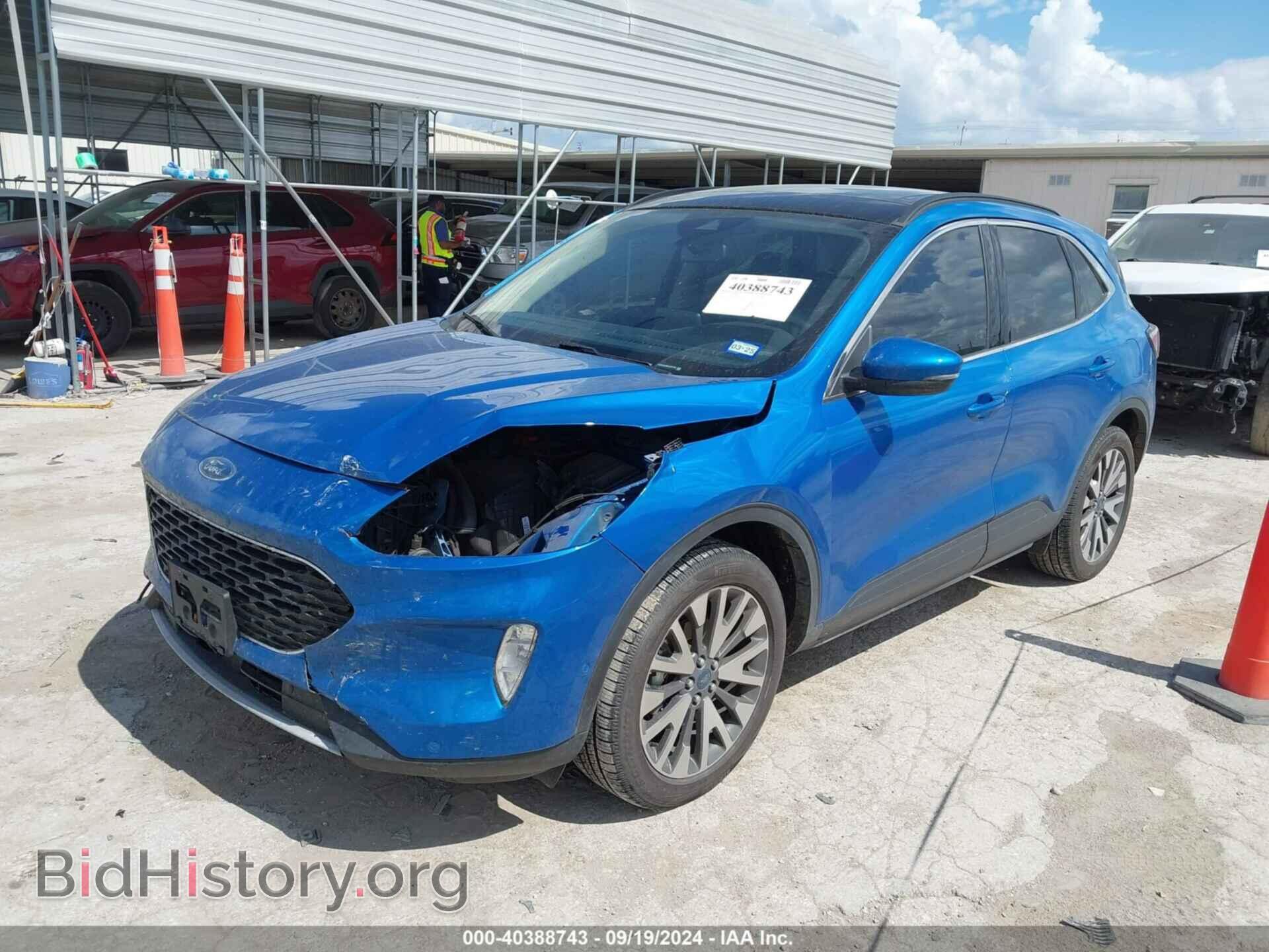 2020 FORD ESCAPE - VIN: 1FMCU9J96LUA76186 - Photo 2