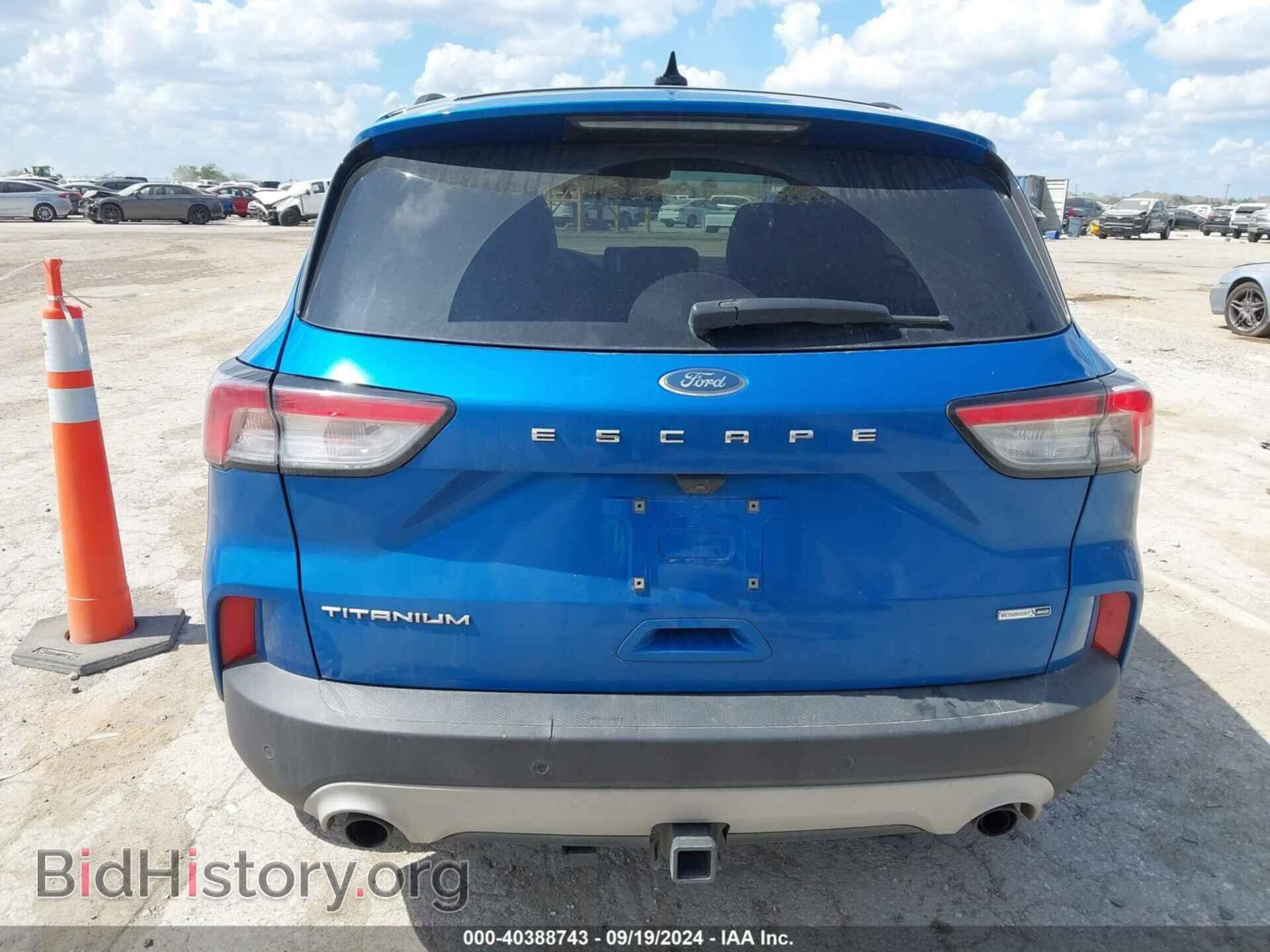 2020 FORD ESCAPE - VIN: 1FMCU9J96LUA76186 - Photo 16