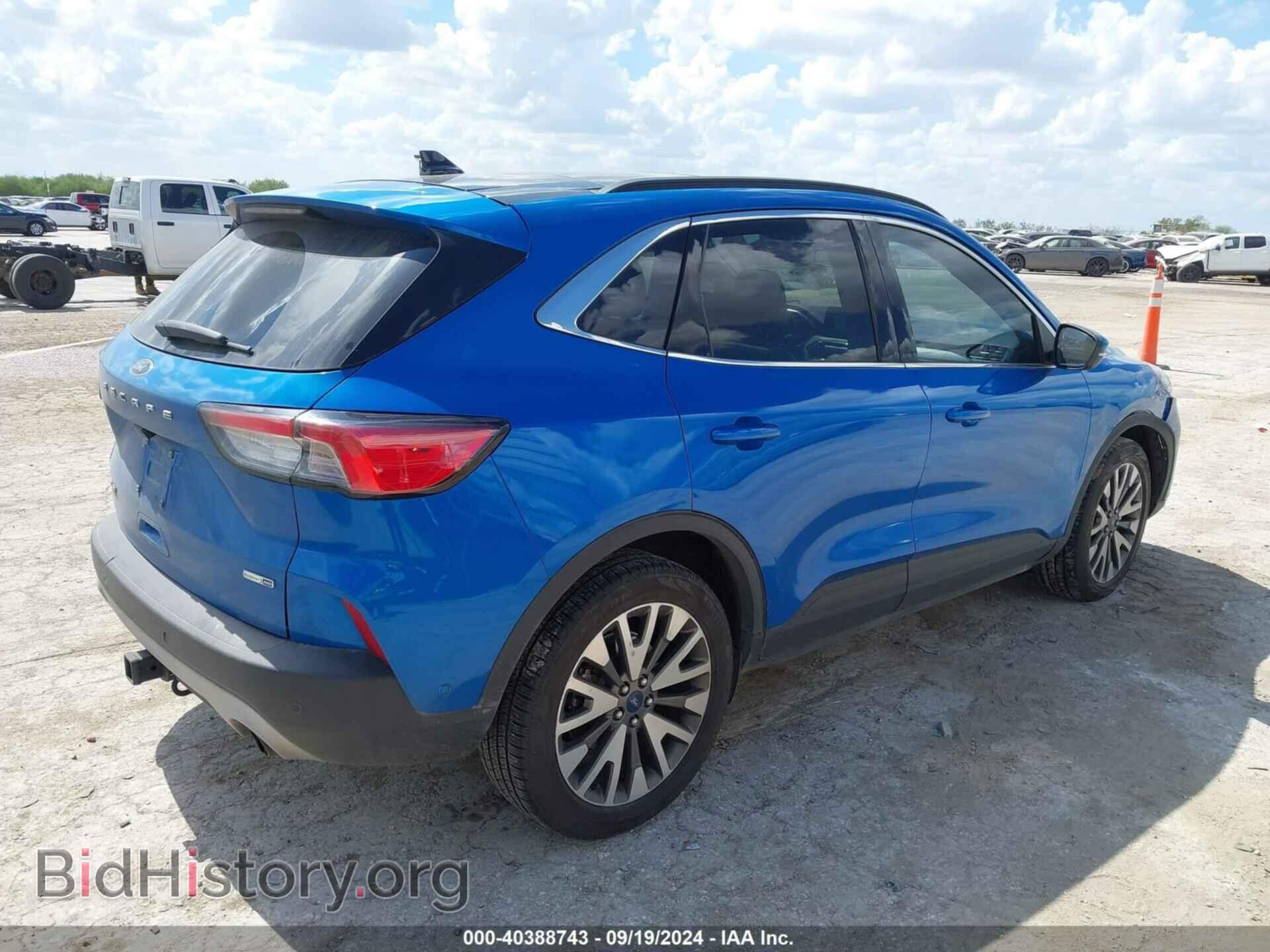 2020 FORD ESCAPE - VIN: 1FMCU9J96LUA76186 - Photo 4