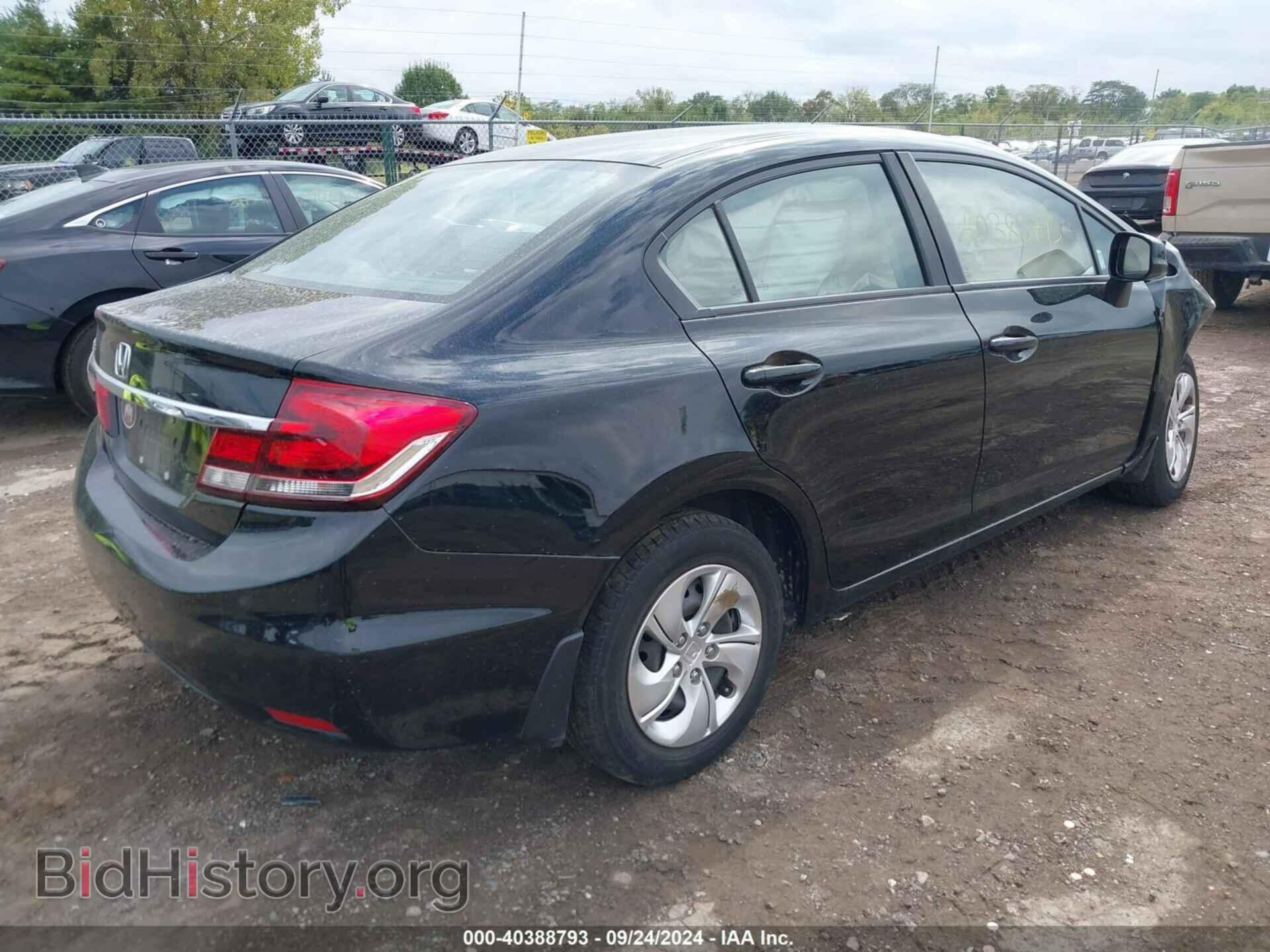 2013 HONDA CIVIC - VIN: 19XFB2F55DE005081 - Фото 4