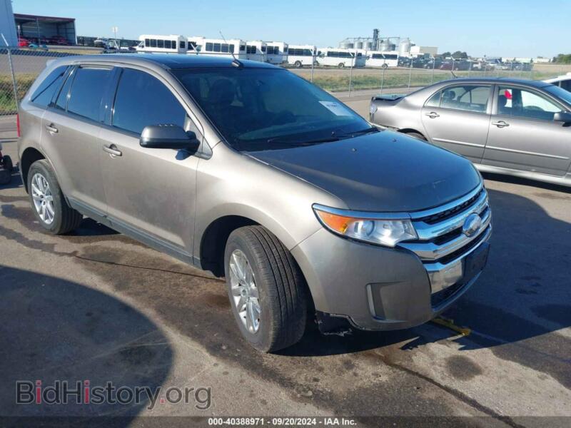 2014 Ford EDGE SEL (VIN 2FMDK4JC4EBA50347) — фото 1 из 18, IAAI, повреждение: передняя и задняя часть