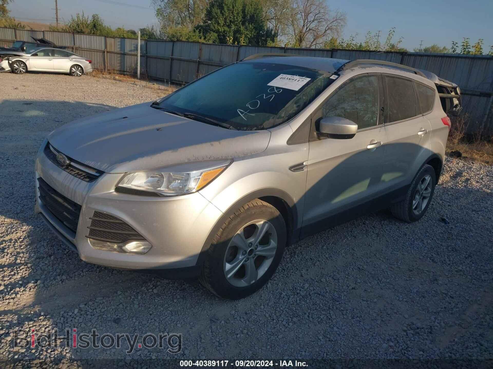 2014 FORD ESCAPE - VIN: 1FMCU0GX4EUA03872 - Фото 2