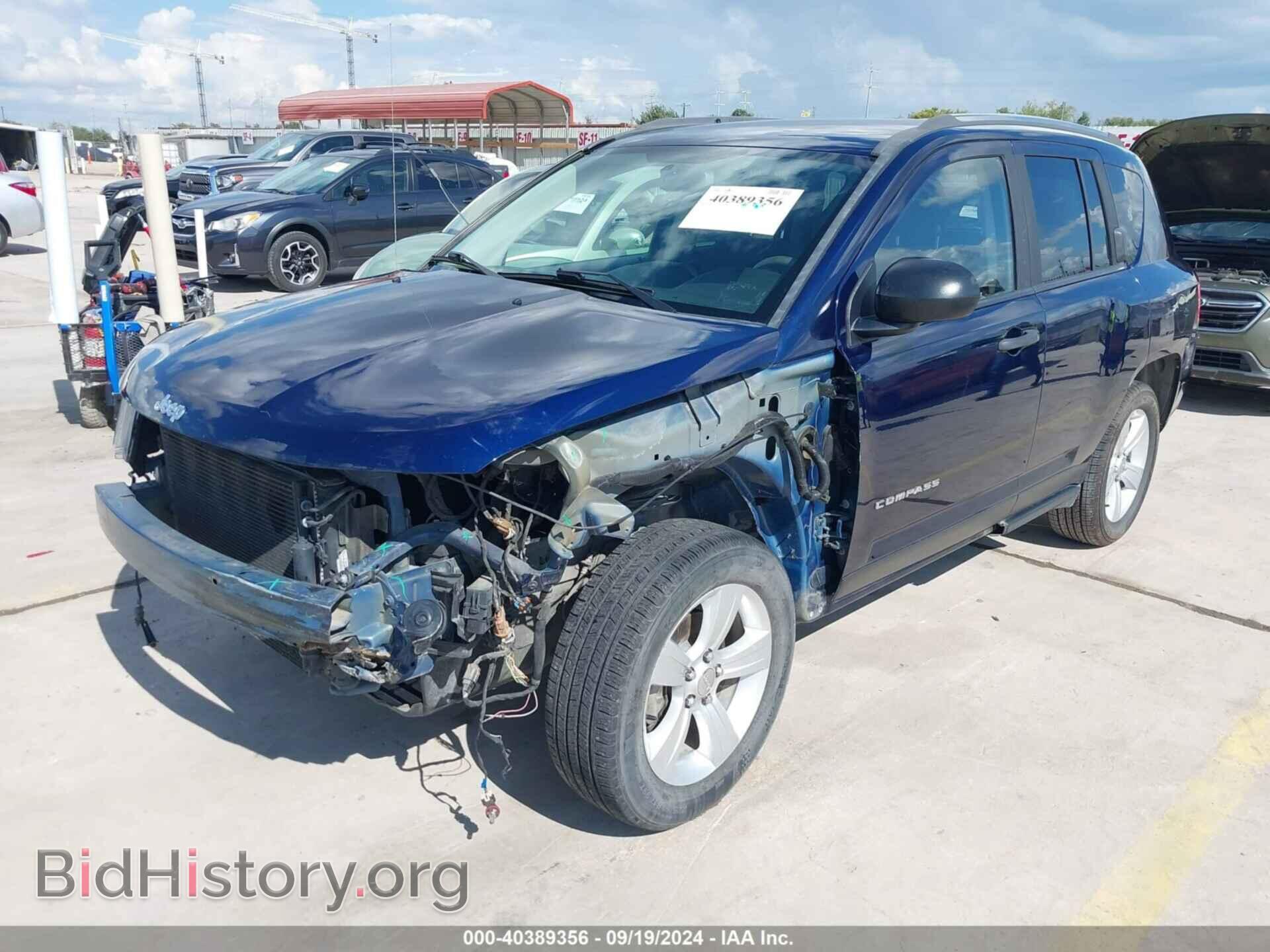 2014 JEEP COMPASS - VIN: 1C4NJCBB8ED914113 - Фото 2