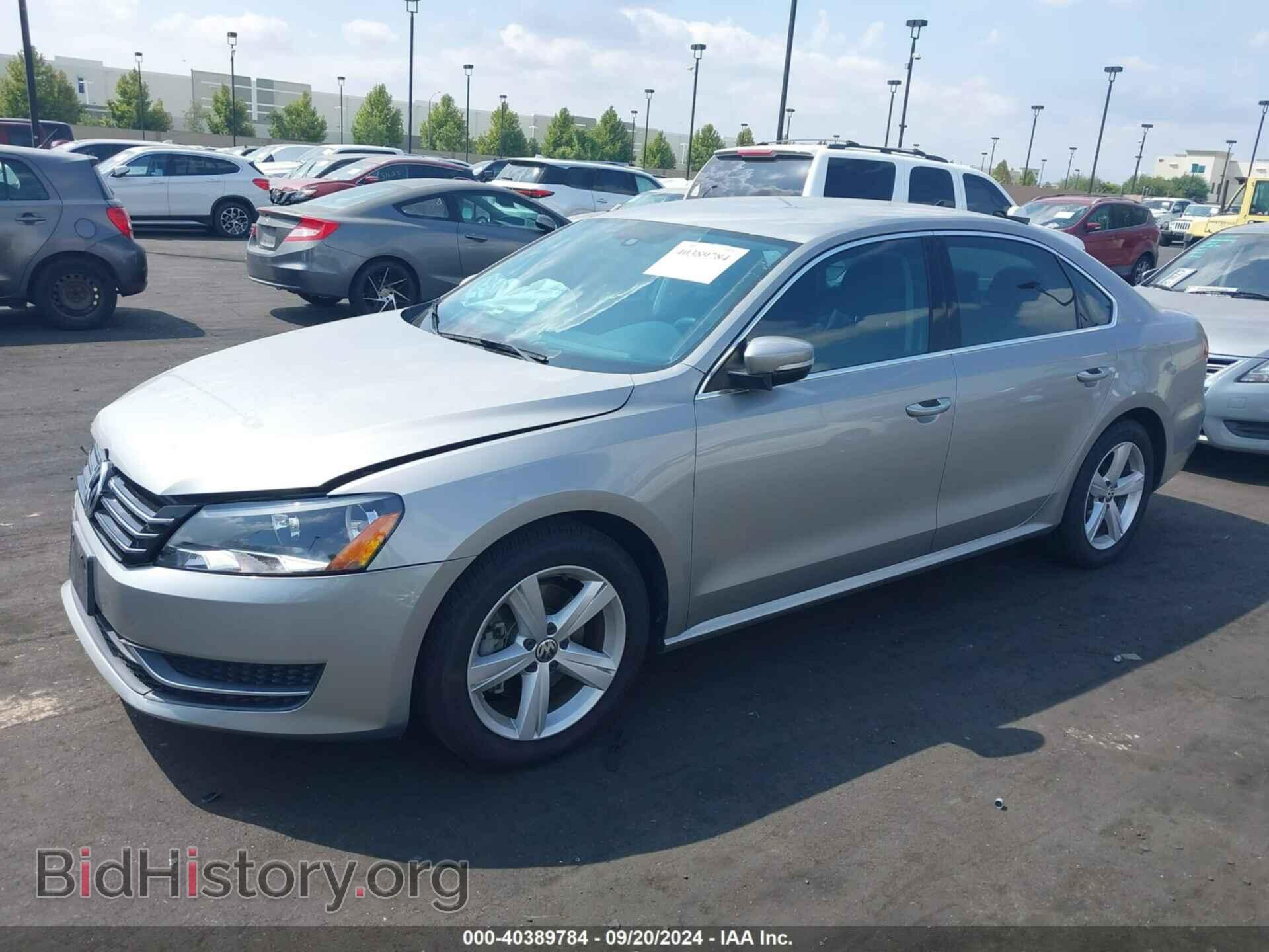 2014 VOLKSWAGEN PASSAT - VIN: 1VWBP7A35EC003310 - Фото 2