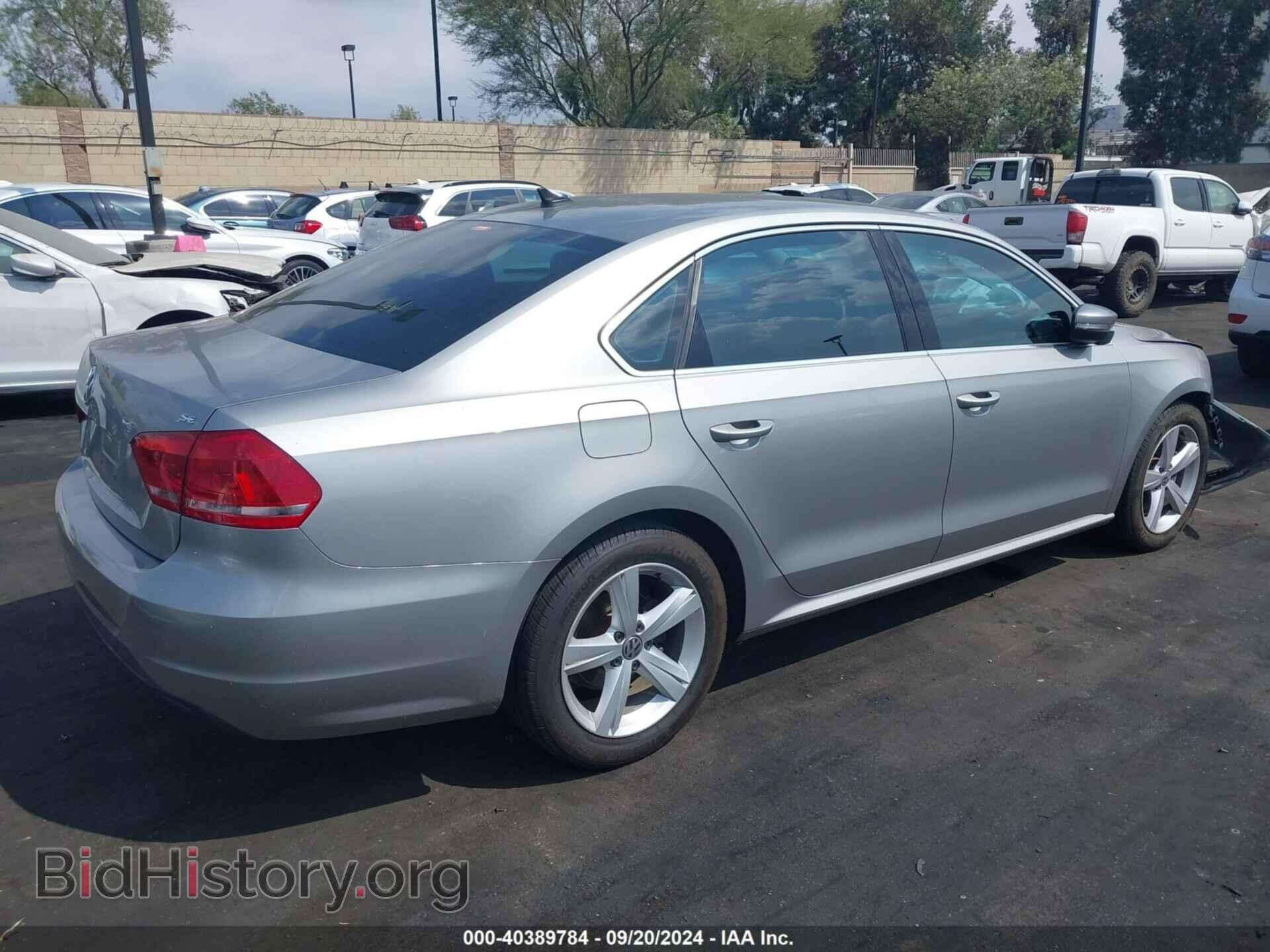 2014 VOLKSWAGEN PASSAT - VIN: 1VWBP7A35EC003310 - Фото 4