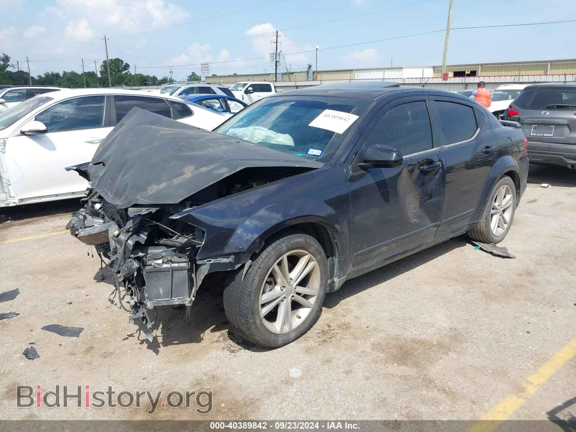 2012 DODGE AVENGER - VIN: 1C3CDZEGXCN310065 - Фото 2