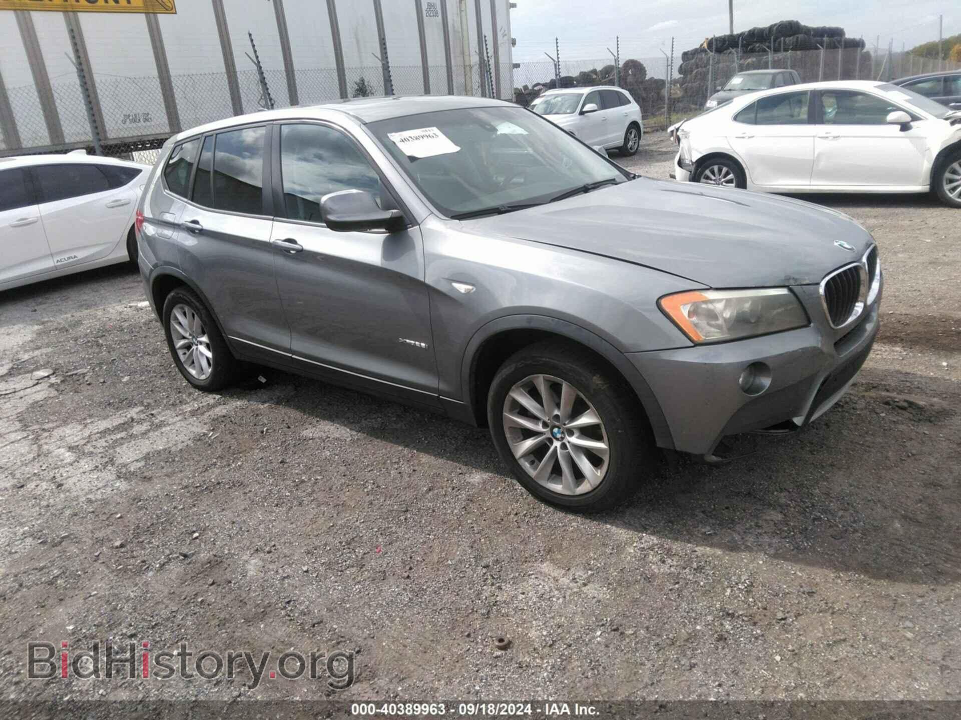 Фотография 5UXWX9C55D0A19829 - BMW X3 2013