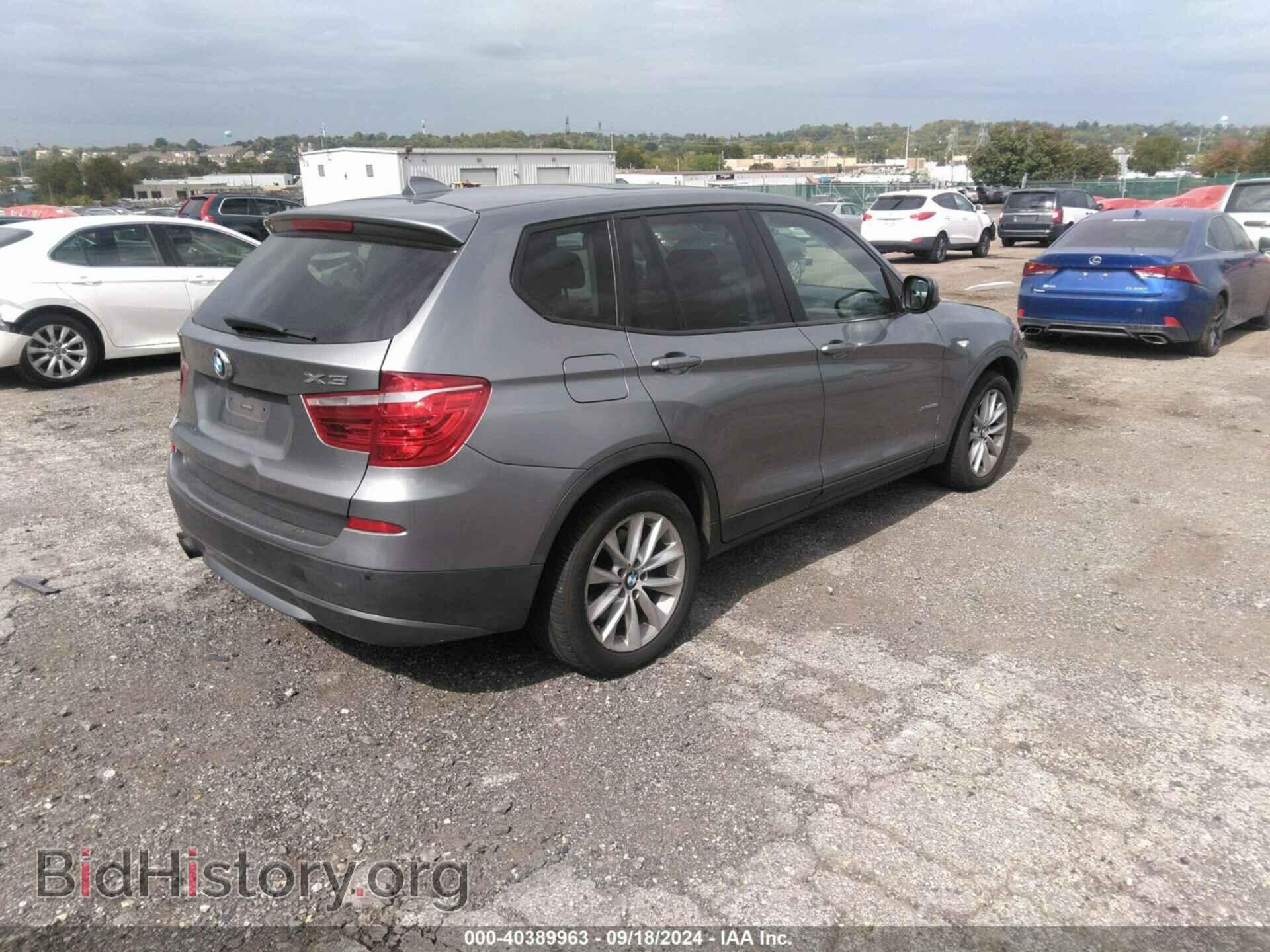 2013 BMW X3 - VIN: 5UXWX9C55D0A19829 - Фото 4