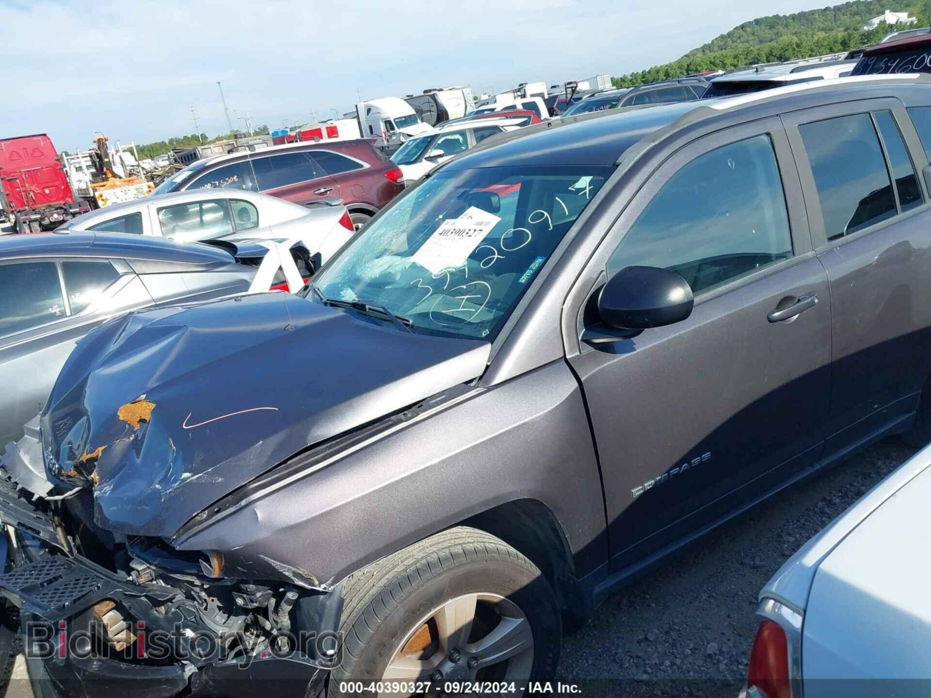 2016 JEEP COMPASS - VIN: 1C4NJDBB0GD511414 - Фото 2