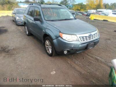 2012 Subaru FORESTER 2.5X Limited, light blue — VIN JF2SHAEC4CH416053, IAAI
