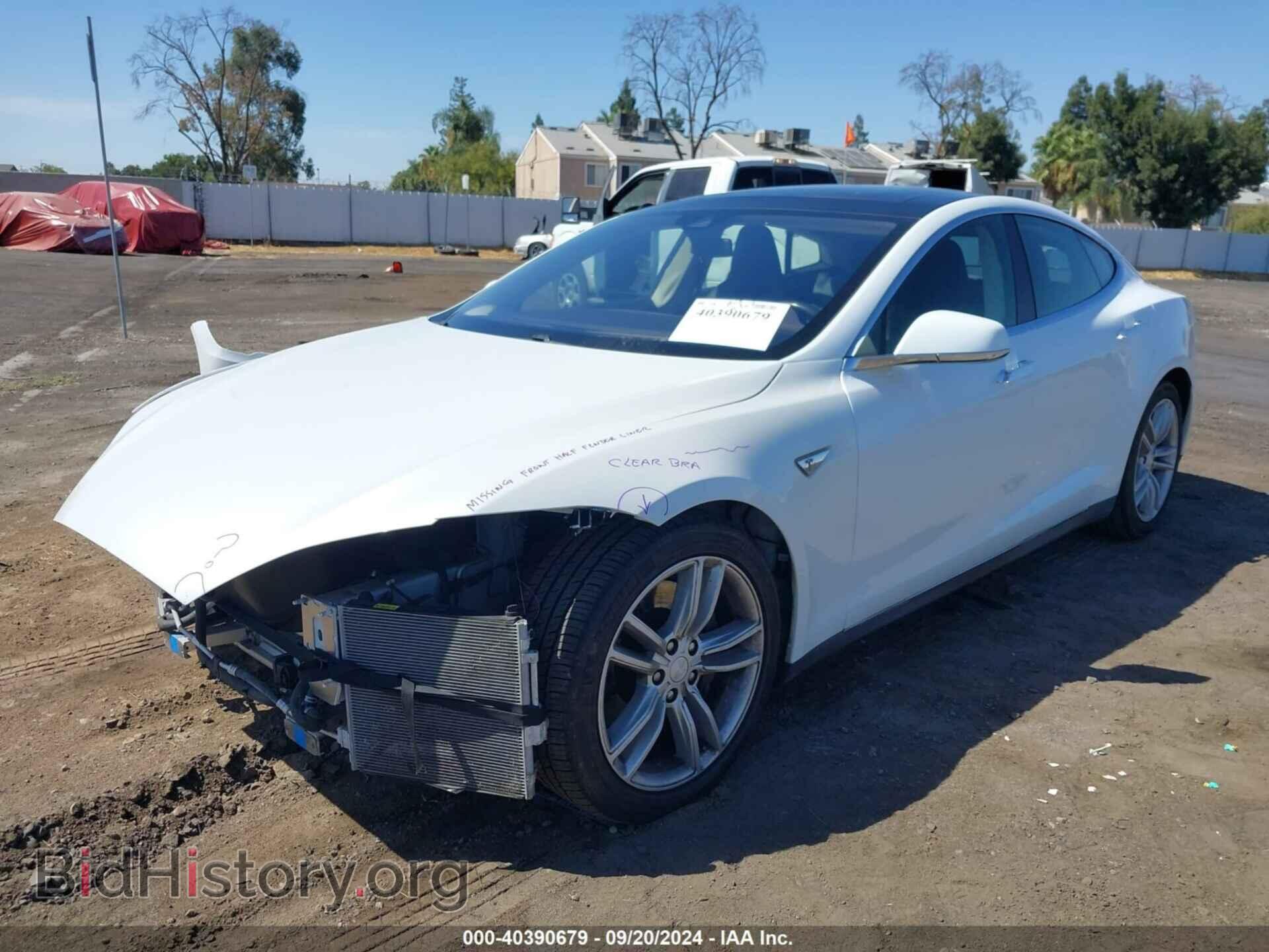 2015 TESLA MODEL S - VIN: 5YJSA1E25FF115970 - Фото 2