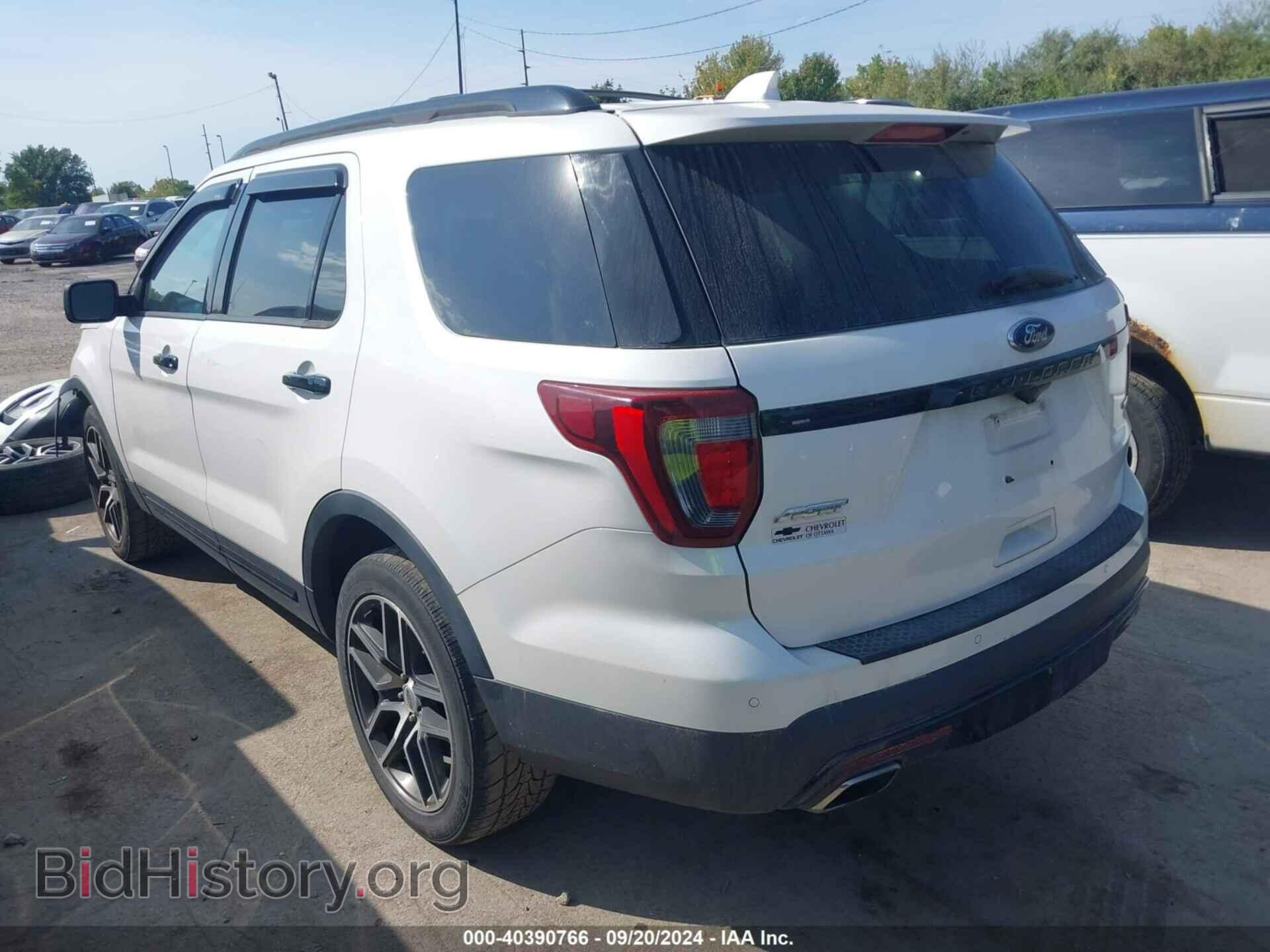 2016 FORD EXPLORER - VIN: 1FM5K8GT8GGA43044 - Фото 3