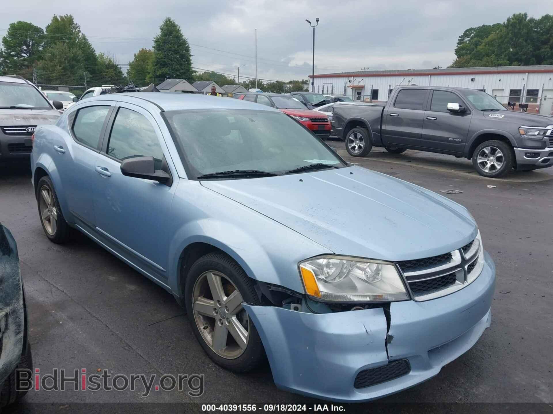 Фотография 1C3CDZAB2DN718684 - DODGE AVENGER 2013