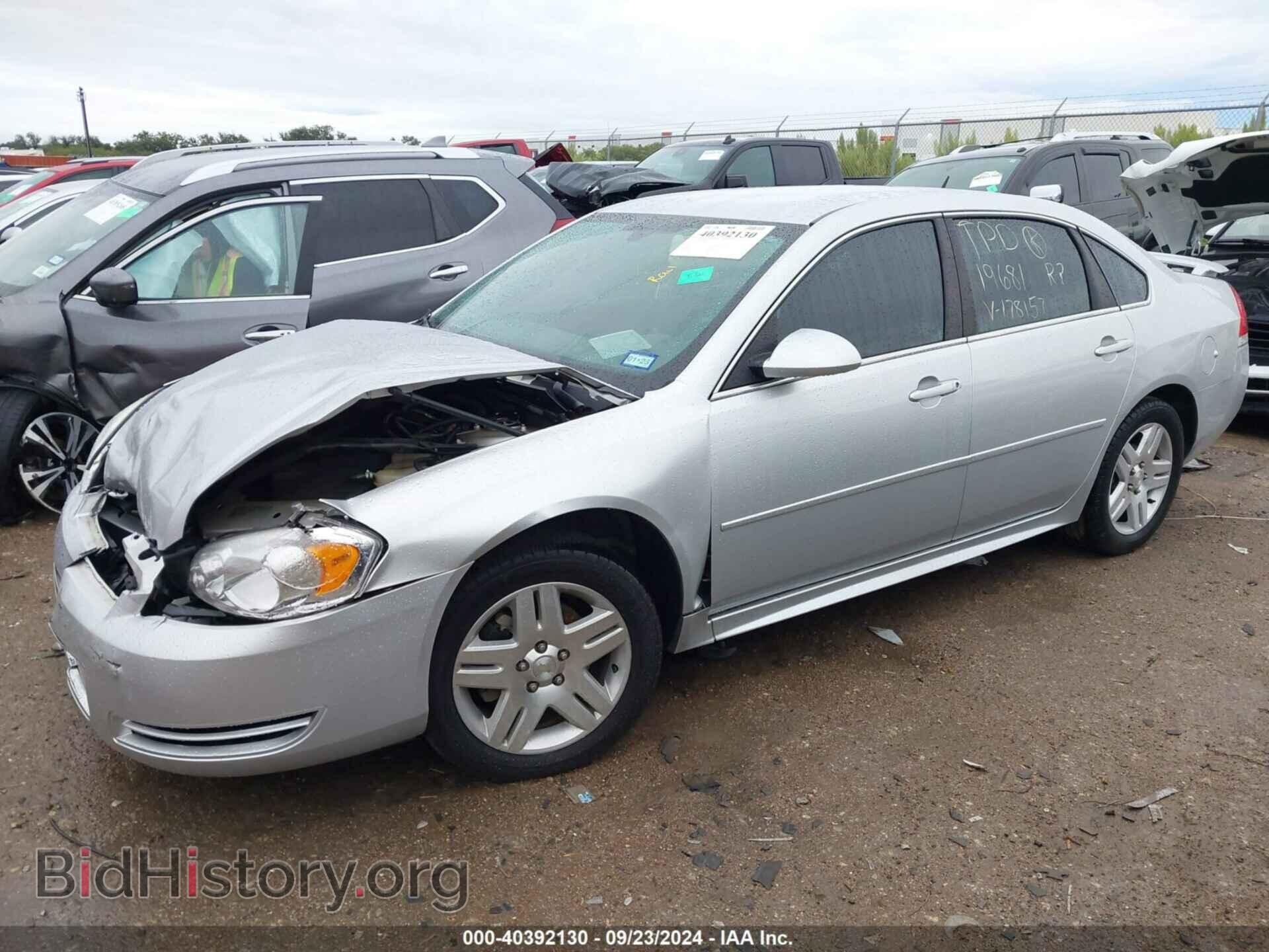 2013 CHEVROLET IMPALA - VIN: 2G1WB5E30D1178157 - Фото 2