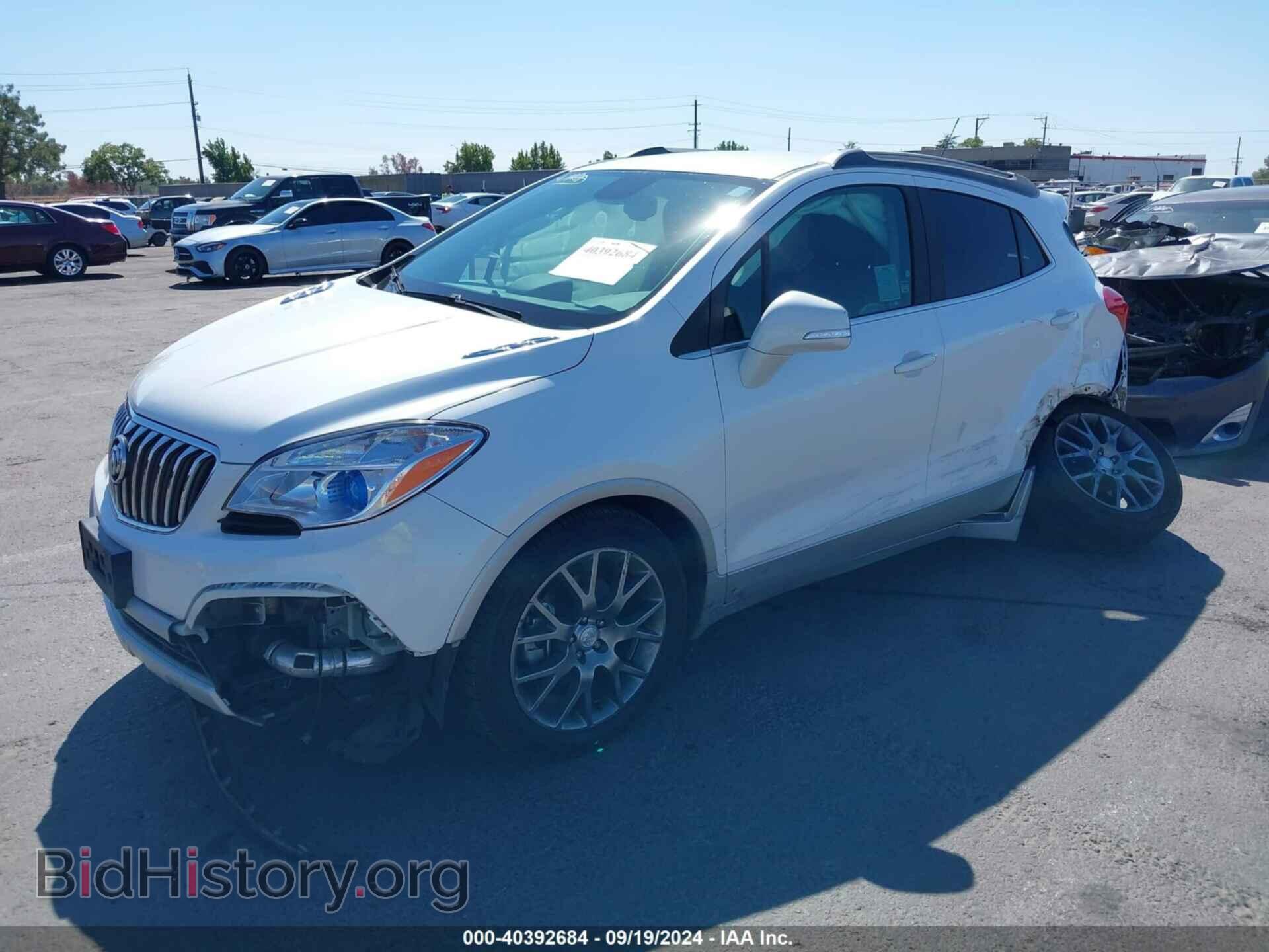 2016 BUICK ENCORE - VIN: KL4CJ1SM5GB677201 - Фото 2