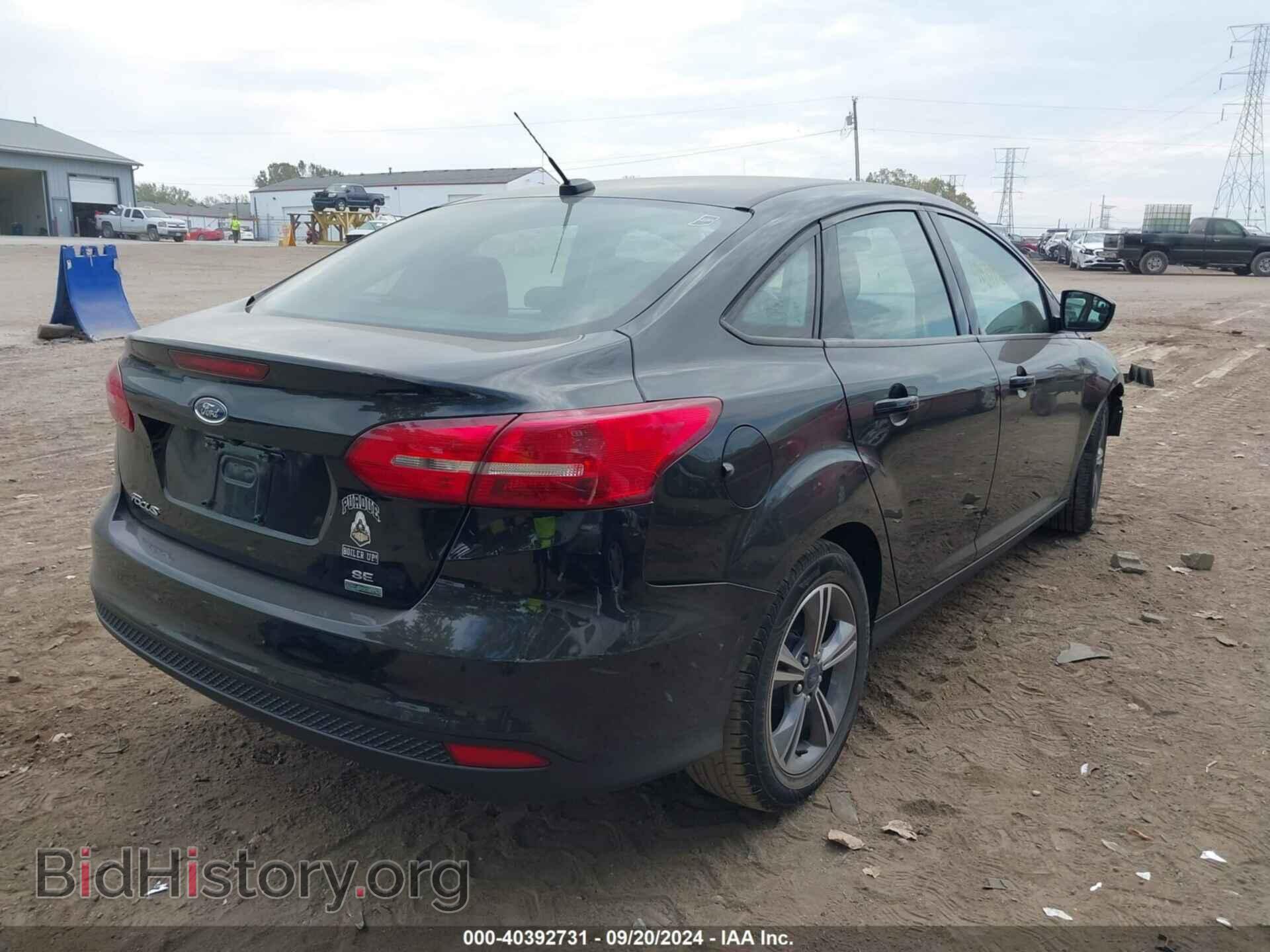 2018 FORD FOCUS - VIN: 1FADP3FE8JL233972 - Фото 4
