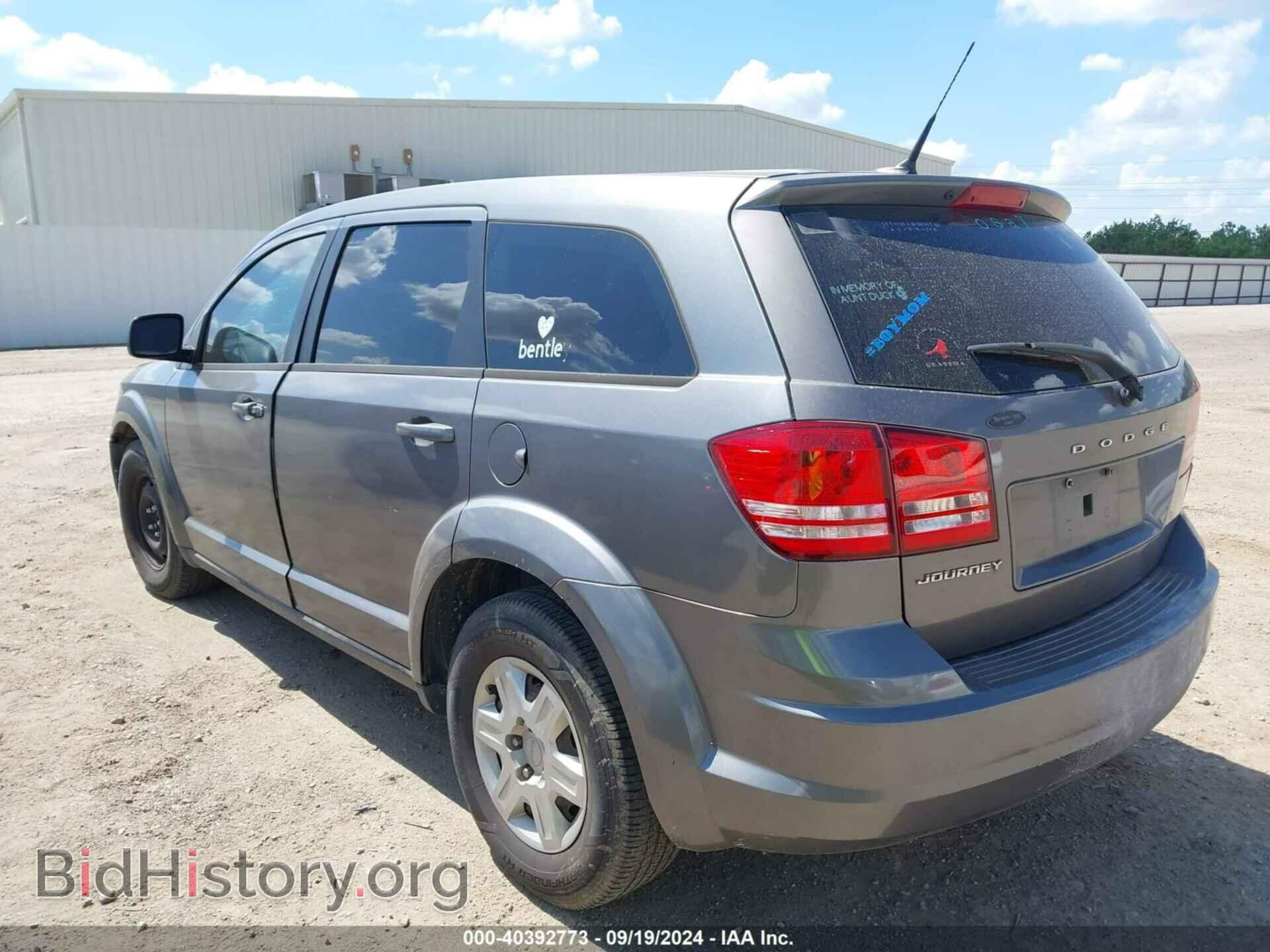 2012 DODGE JOURNEY - VIN: 3C4PDCAB3CT213648 - Фото 3