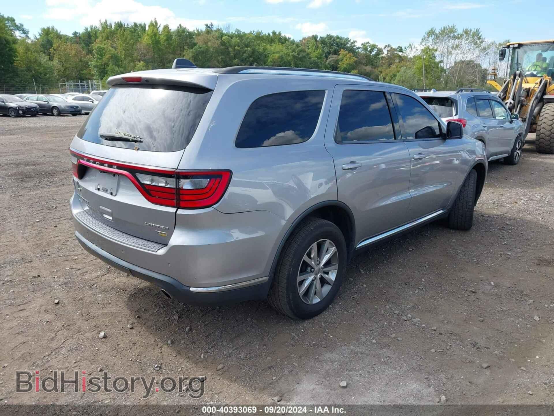 2015 DODGE DURANGO - VIN: 1C4RDJDG7FC202463 - Фото 4
