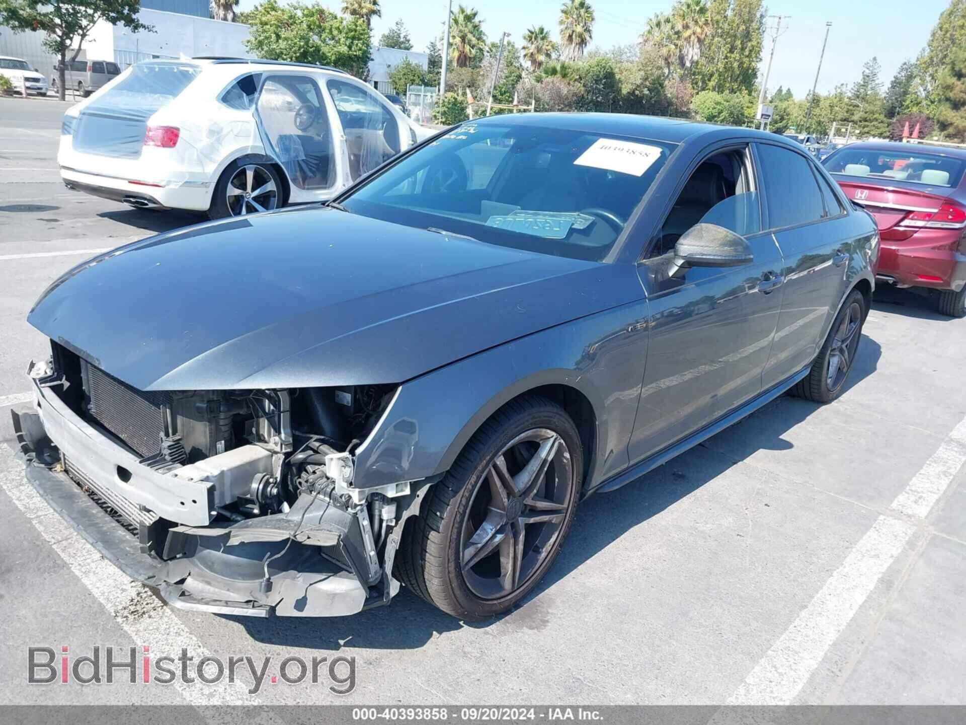 2018 AUDI S4 - VIN: WAUB4AF40JA014843 - Фото 2