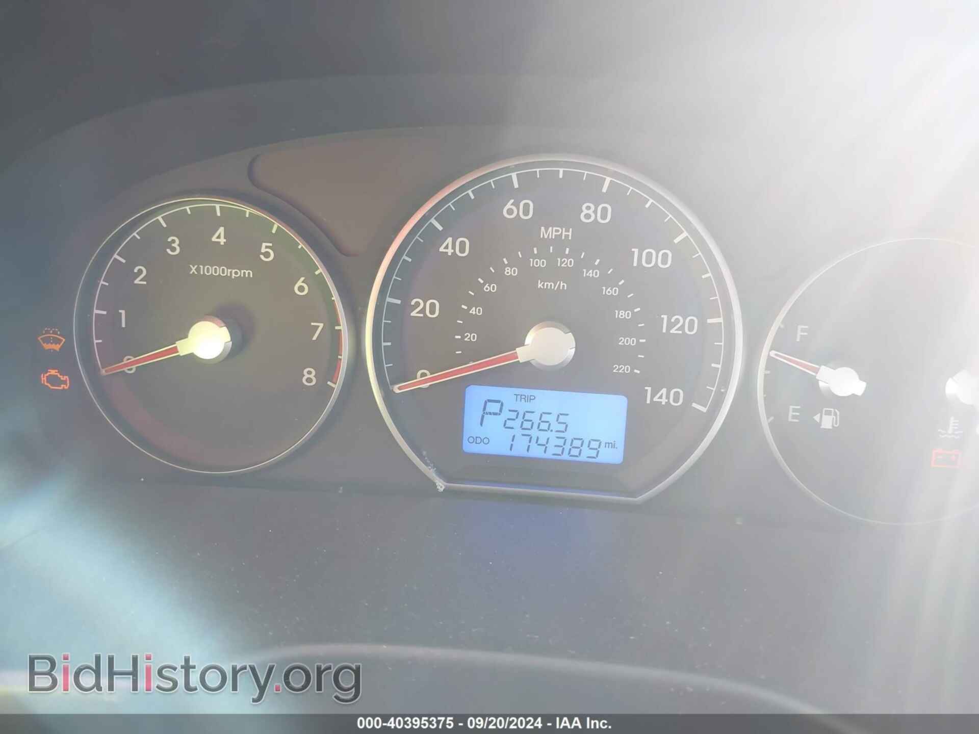 2010 HYUNDAI SANTA FE - VIN: 5NMSGDAB8AH362736 - Фото 7