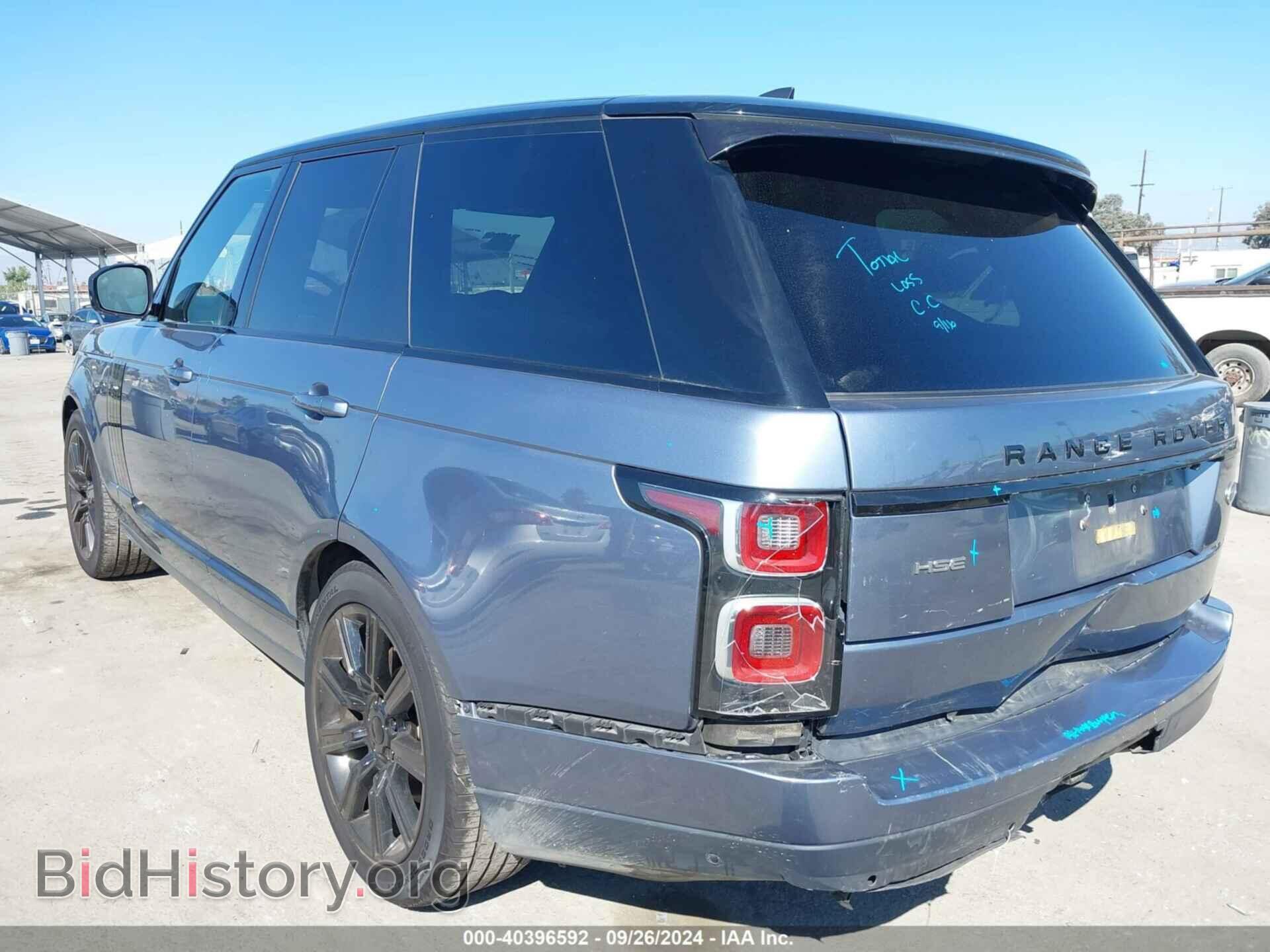 2019 LAND ROVER RANGE ROVER - VIN: SALGS2SV7KA558043 - Фото 3