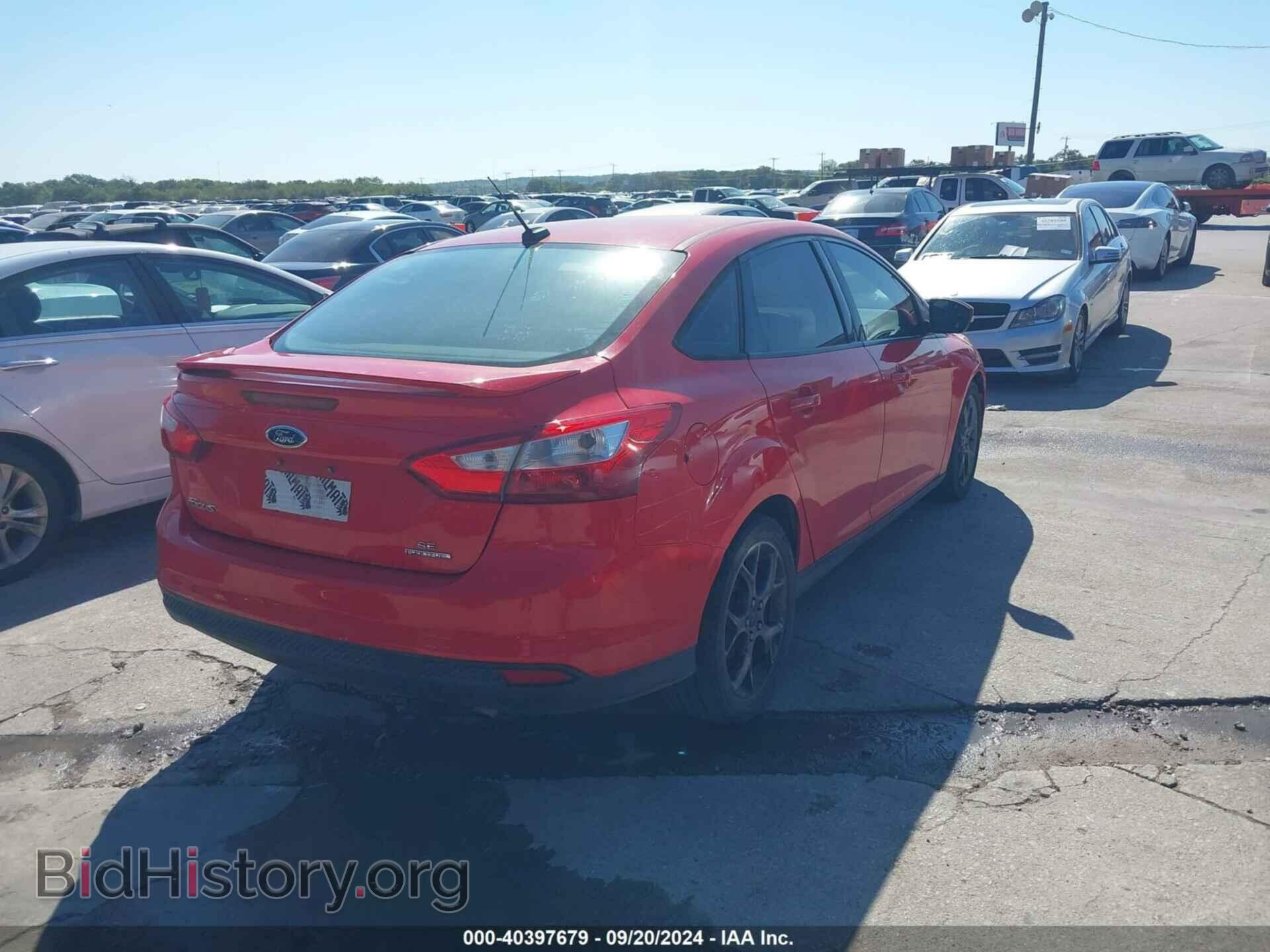 2013 FORD FOCUS - VIN: 1FADP3F28DL302167 - Фото 4