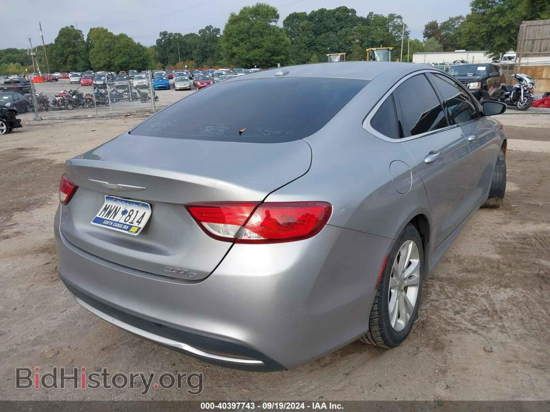 2015 CHRYSLER 200 - VIN: 1C3CCCCB1FN545398 - Фото 4
