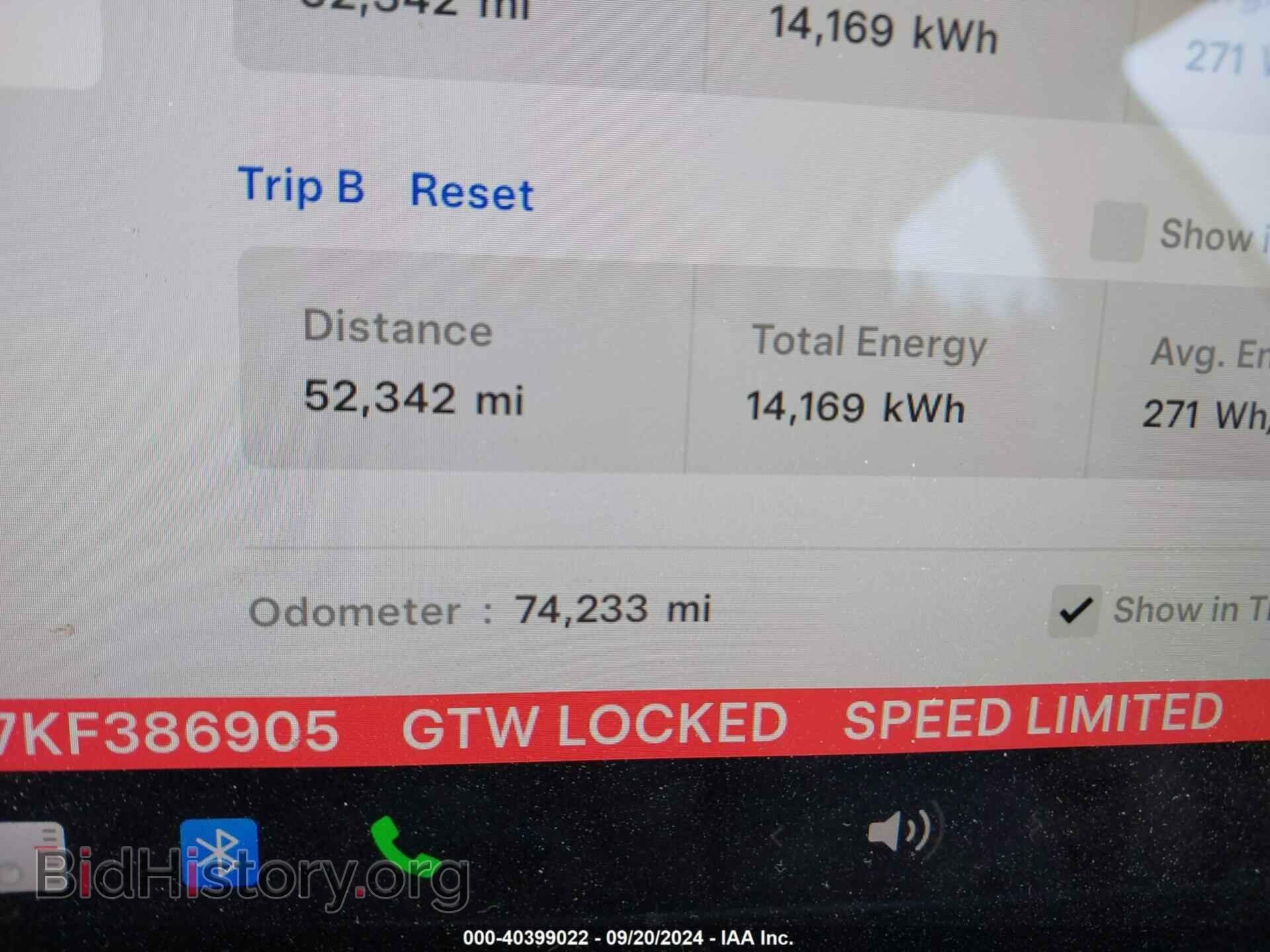 2019 TESLA MODEL 3 - VIN: 5YJ3E1EB7KF386905 - Photo 7