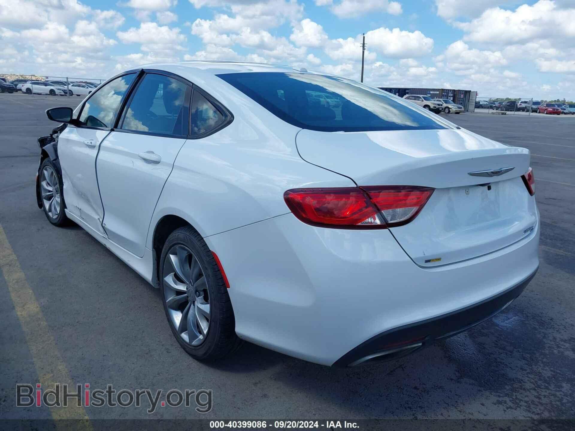 2016 CHRYSLER 200 - VIN: 1C3CCCBB8GN158320 - Фото 3