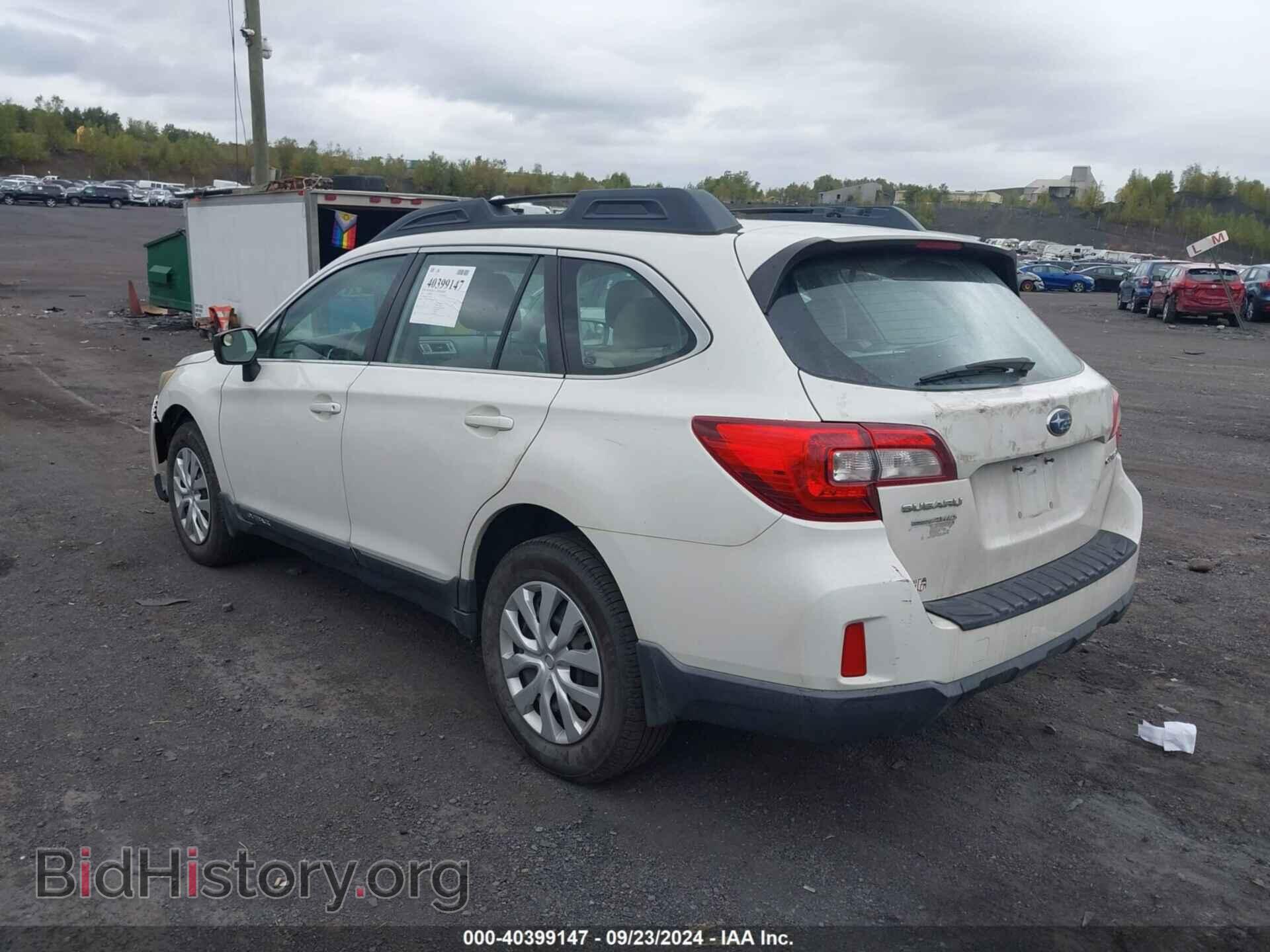 2015 SUBARU OUTBACK - VIN: 4S4BSBAC5F3307769 - Фото 3