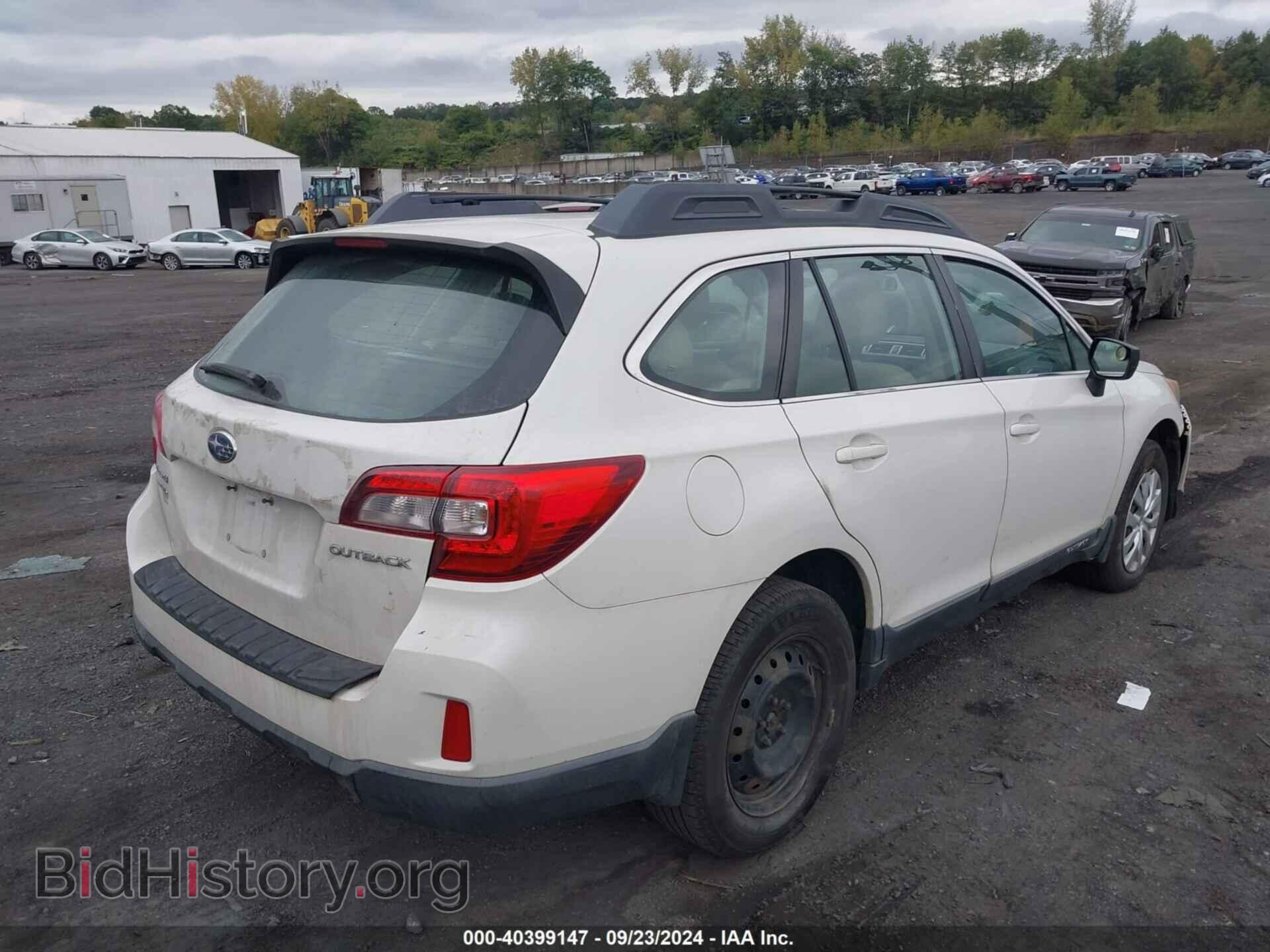 2015 SUBARU OUTBACK - VIN: 4S4BSBAC5F3307769 - Фото 4