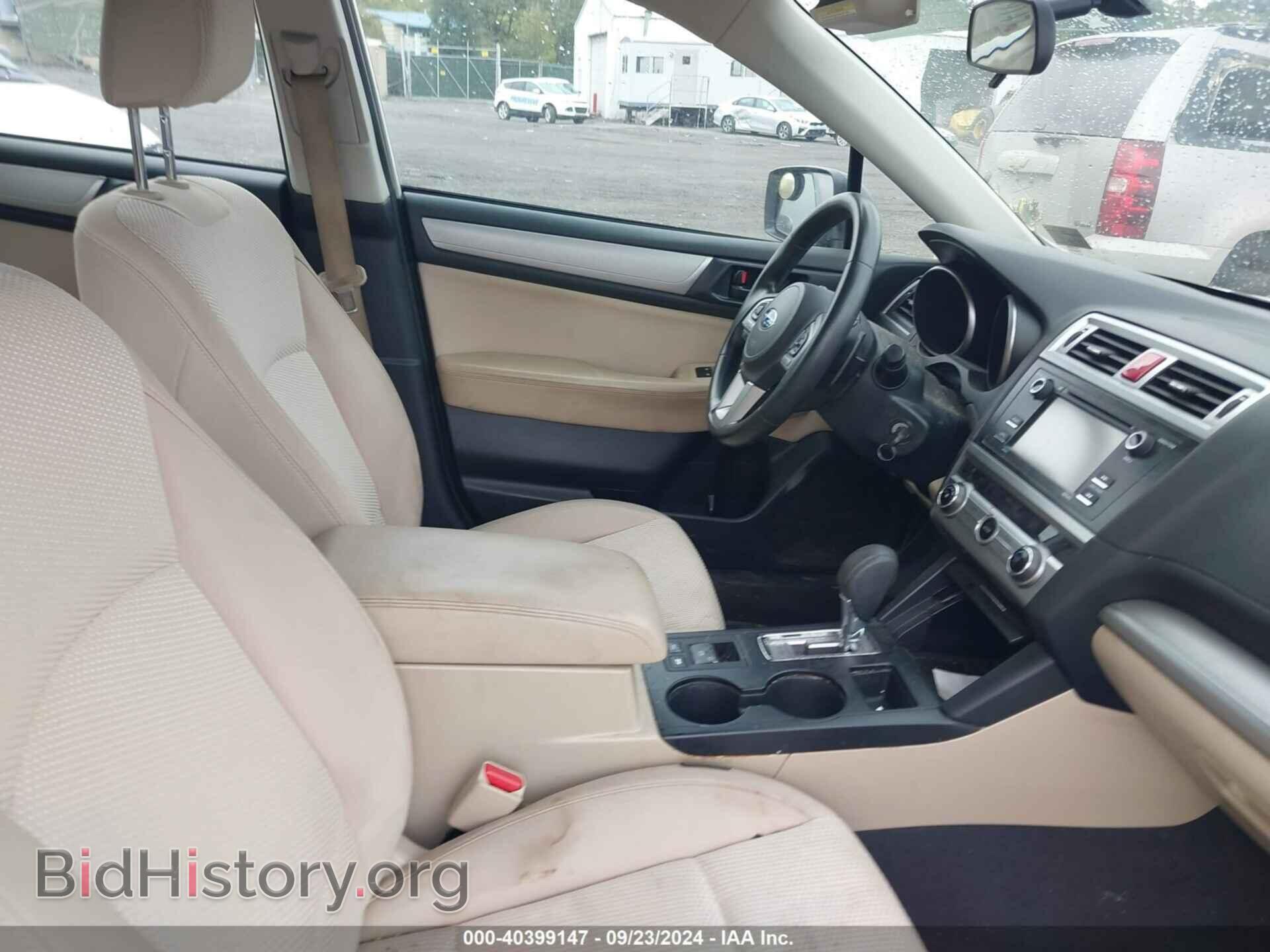 2015 SUBARU OUTBACK - VIN: 4S4BSBAC5F3307769 - Фото 5