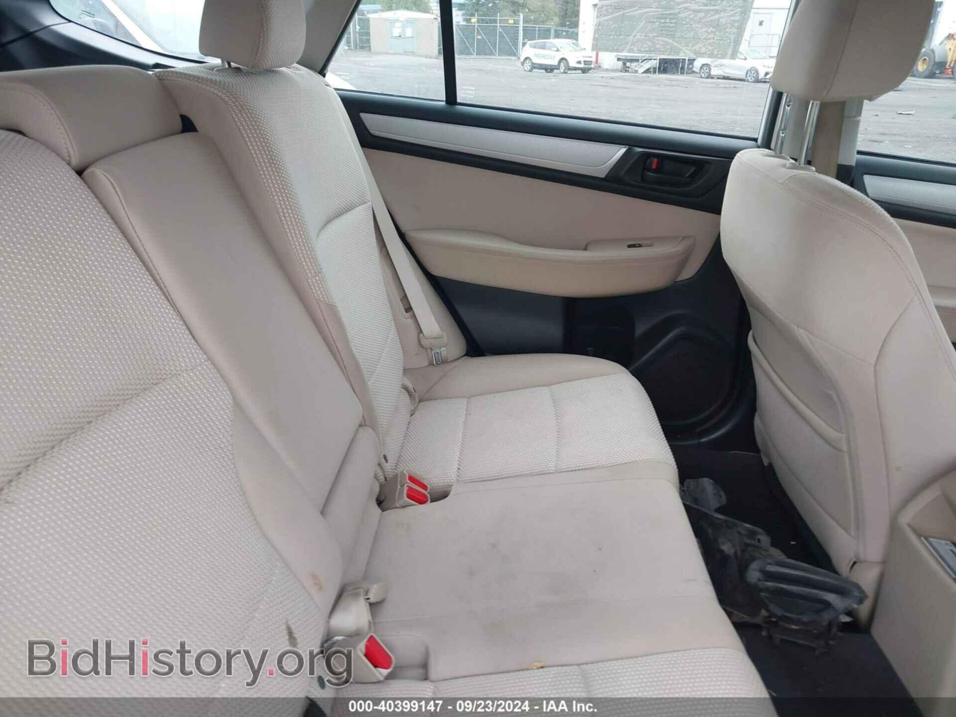 2015 SUBARU OUTBACK - VIN: 4S4BSBAC5F3307769 - Фото 8