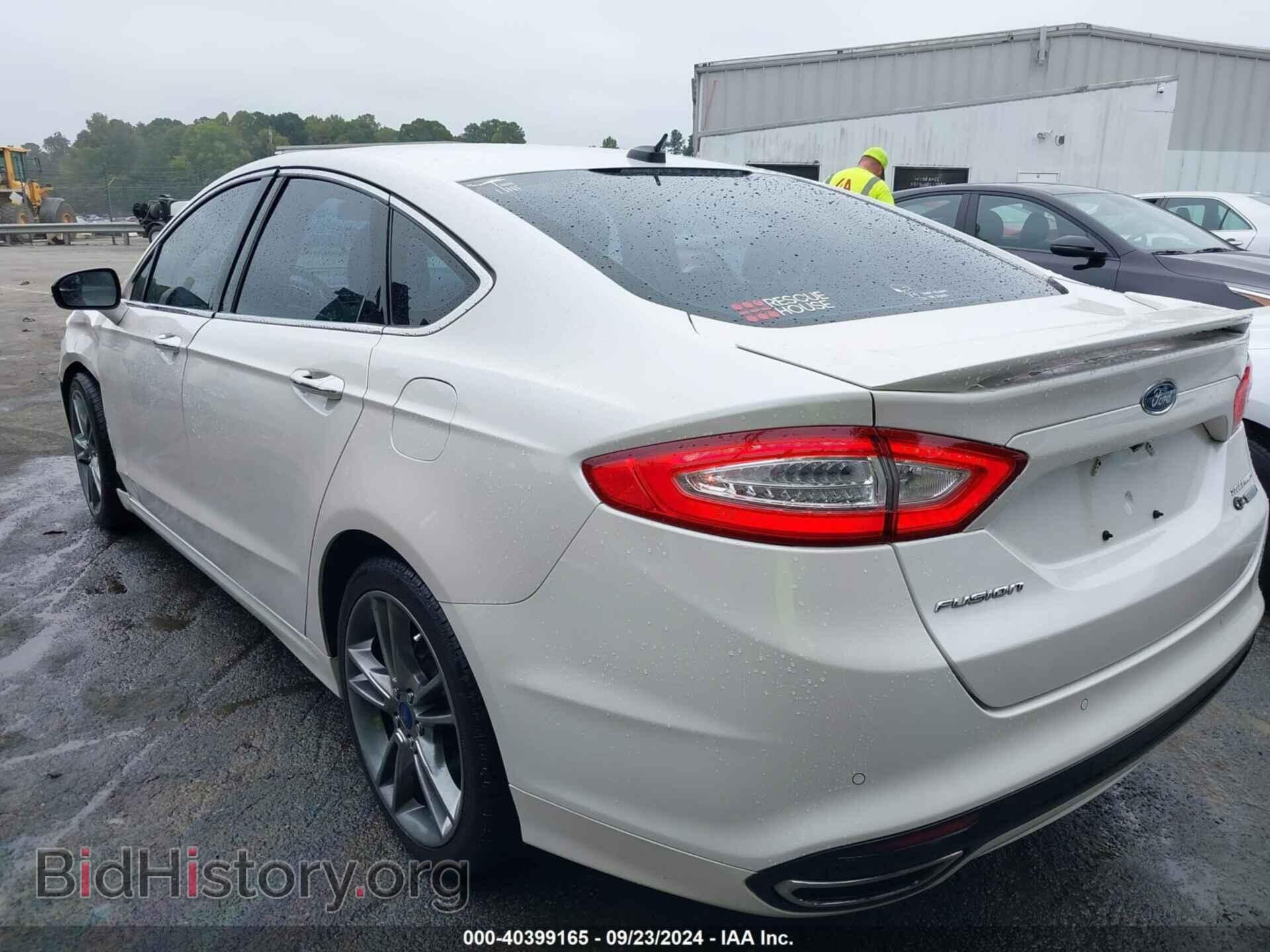 2013 FORD FUSION - VIN: 3FA6P0K93DR337324 - Фото 3