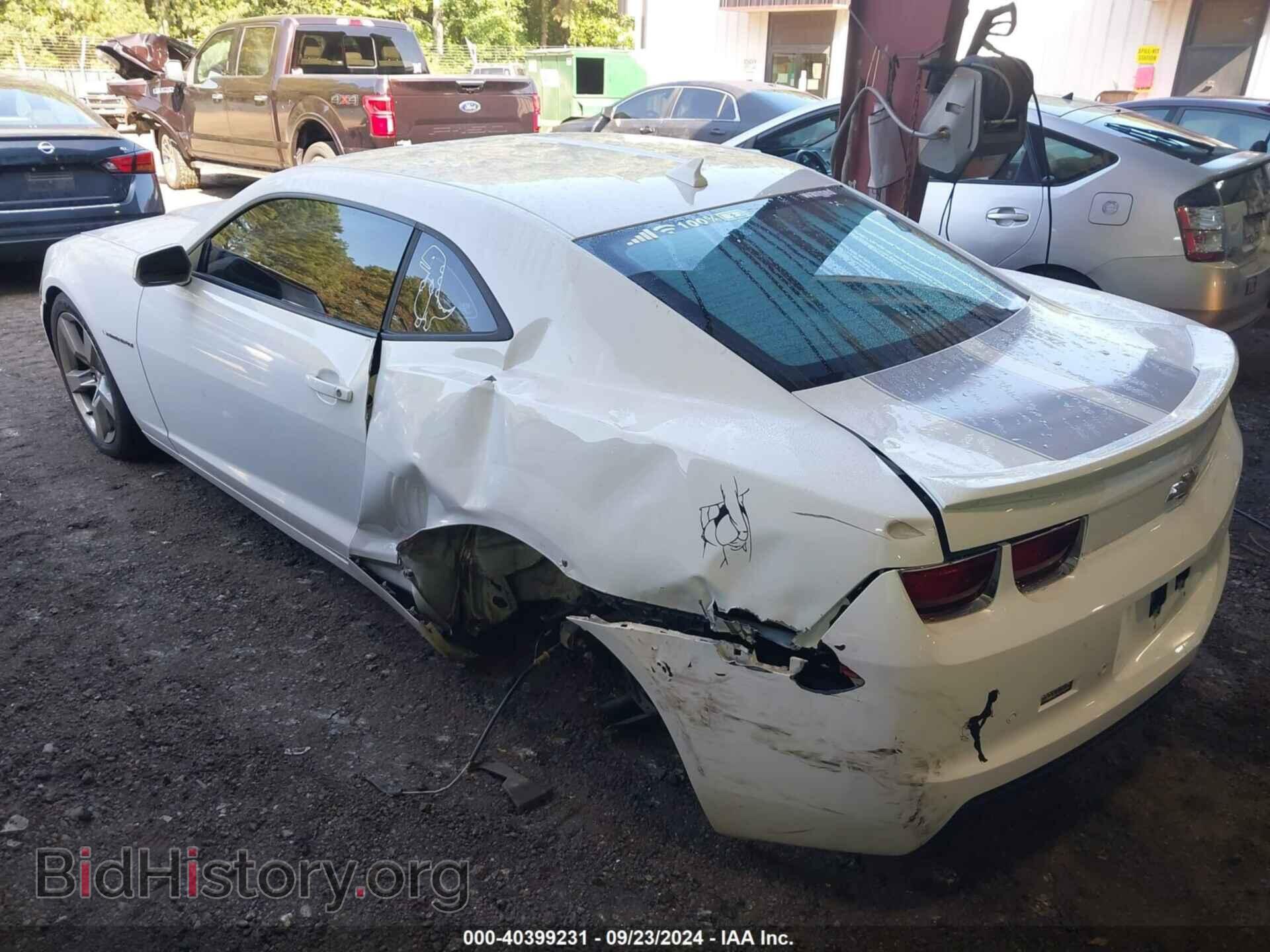 2012 CHEVROLET CAMARO - VIN: 2G1FC1E34C9197638 - Фото 3