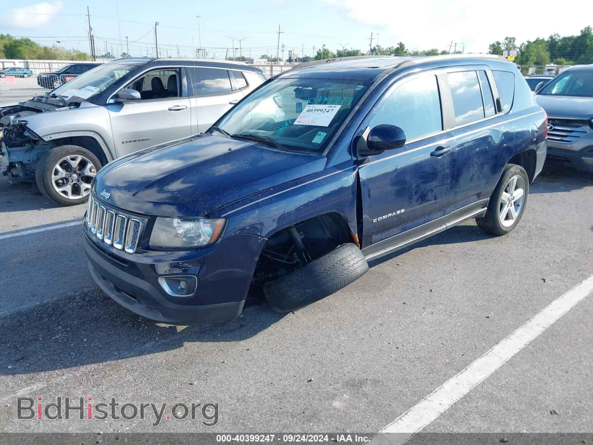 2014 JEEP COMPASS - VIN: 1C4NJCEA6ED672442 - Фото 2
