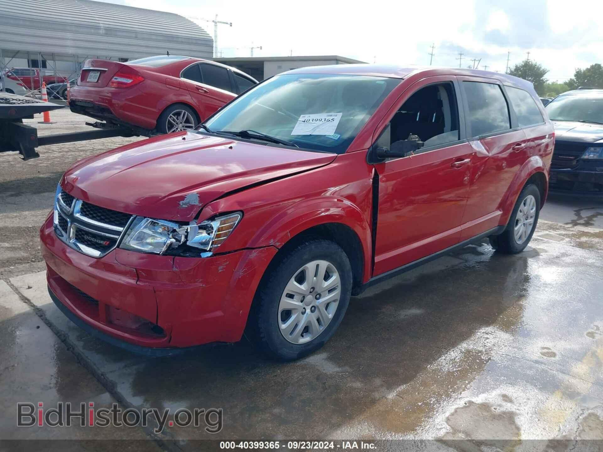 2015 DODGE JOURNEY - VIN: 3C4PDCAB4FT645329 - Фото 2