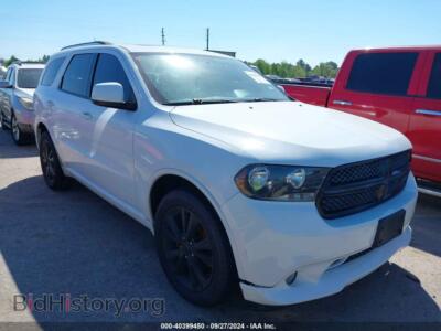 2013 Dodge DURANGO SXT, white — VIN 1C4RDHAG9DC676084, IAAI