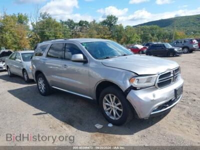 2017 Dodge DURANGO SXT AWD, серебристый — VIN 1C4RDJAG4HC704029, IAAI