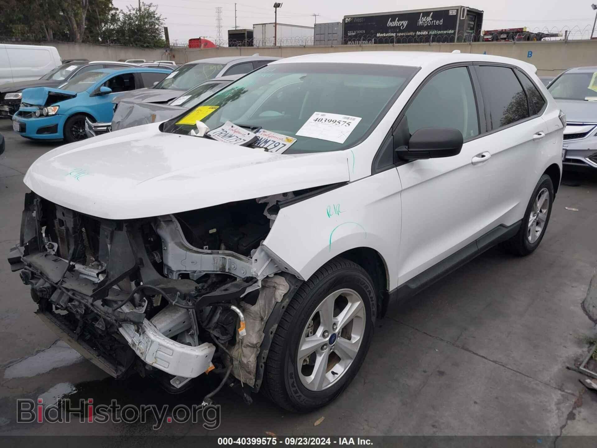 2015 FORD EDGE - VIN: 2FMTK3G85FBC20886 - Photo 2
