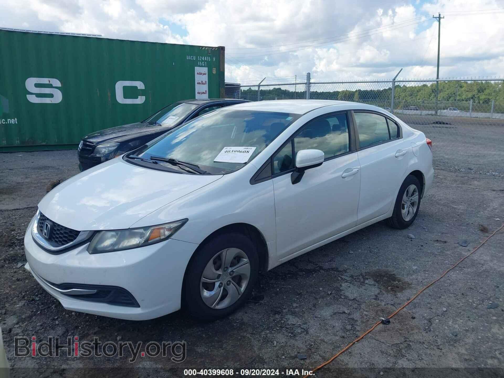 2014 HONDA CIVIC - VIN: 19XFB2F59EE042782 - Фото 2