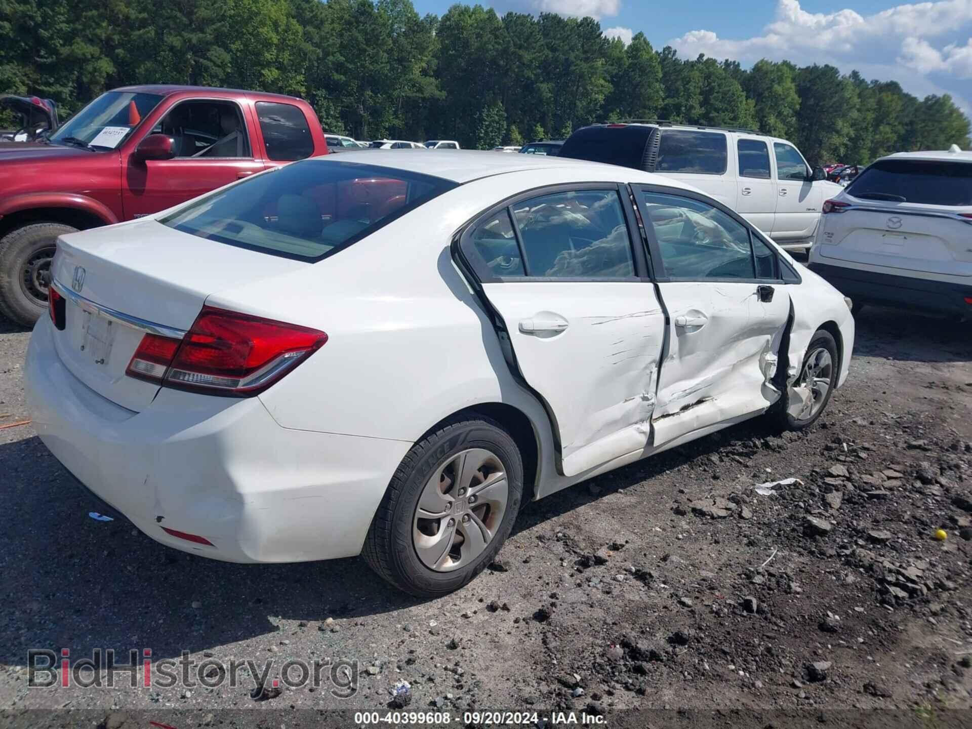 2014 HONDA CIVIC - VIN: 19XFB2F59EE042782 - Фото 4