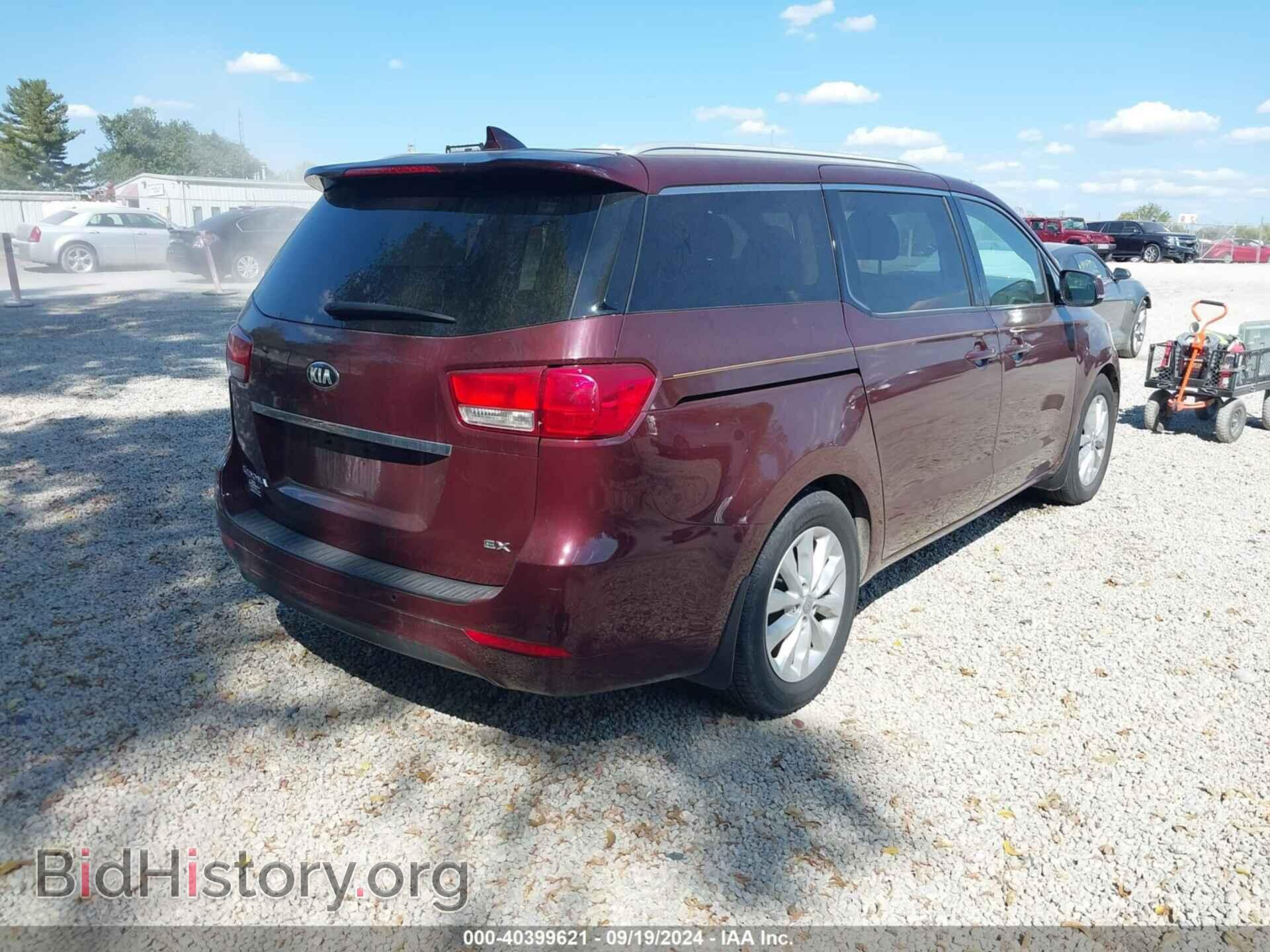 2015 KIA SEDONA - VIN: KNDMC5C19F6023616 - Фото 4