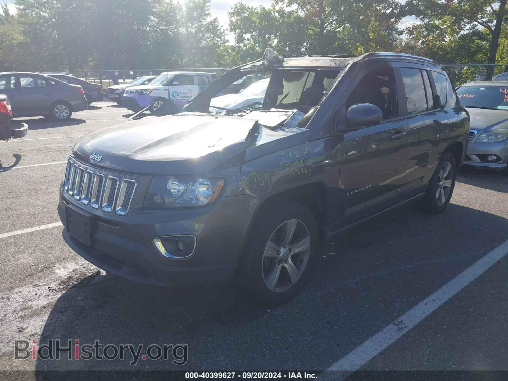 2017 JEEP COMPASS - VIN: 1C4NJDEB7HD177542 - Фото 2