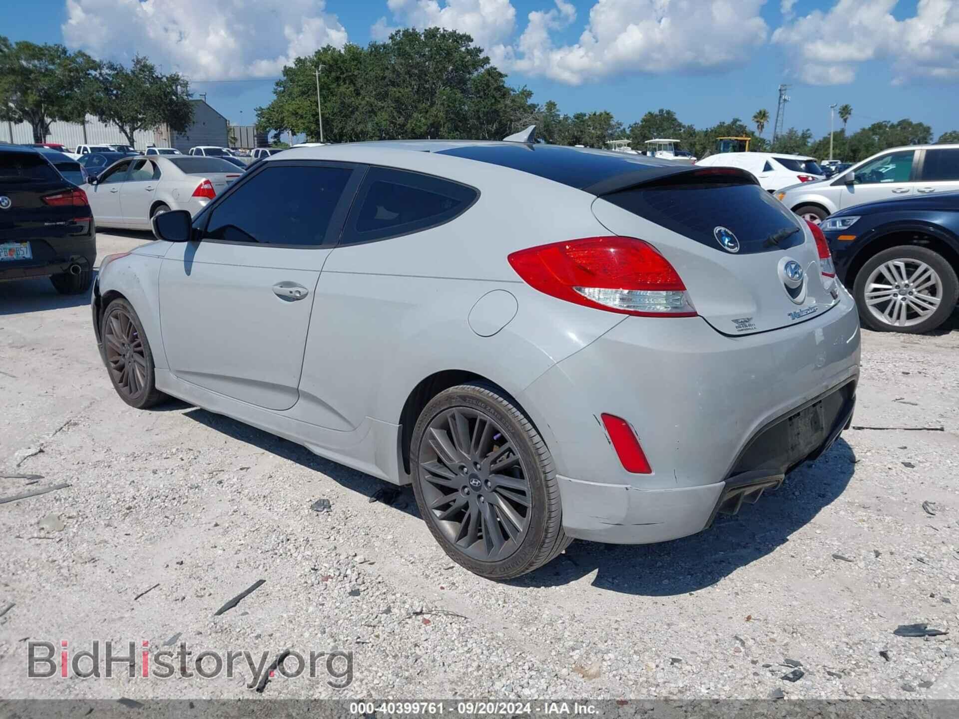 2013 HYUNDAI VELOSTER - VIN: KMHTC6AD5DU134666 - Фото 3