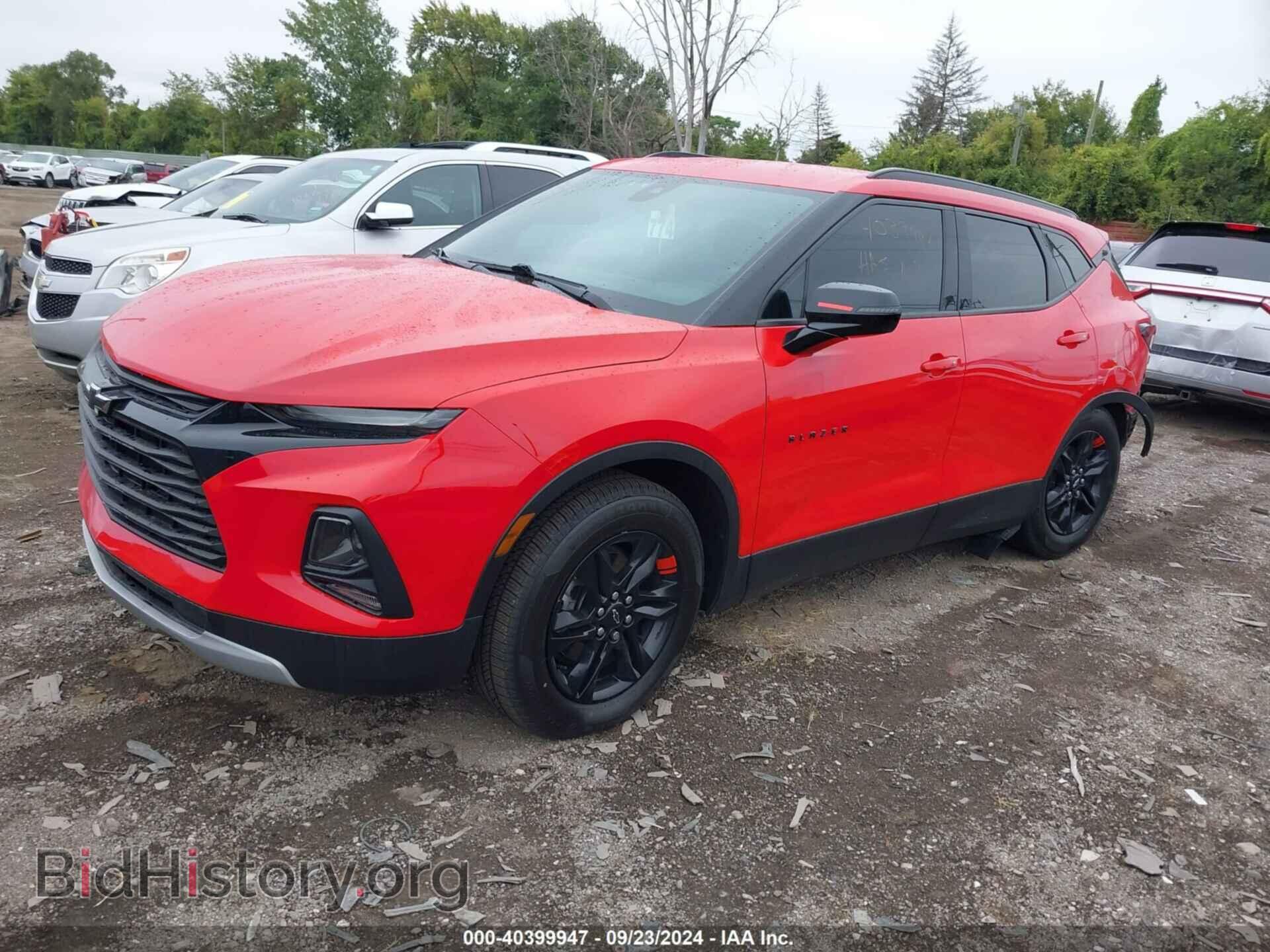 2021 CHEVROLET BLAZER - VIN: 3GNKBCRS7MS519092 - Фото 2