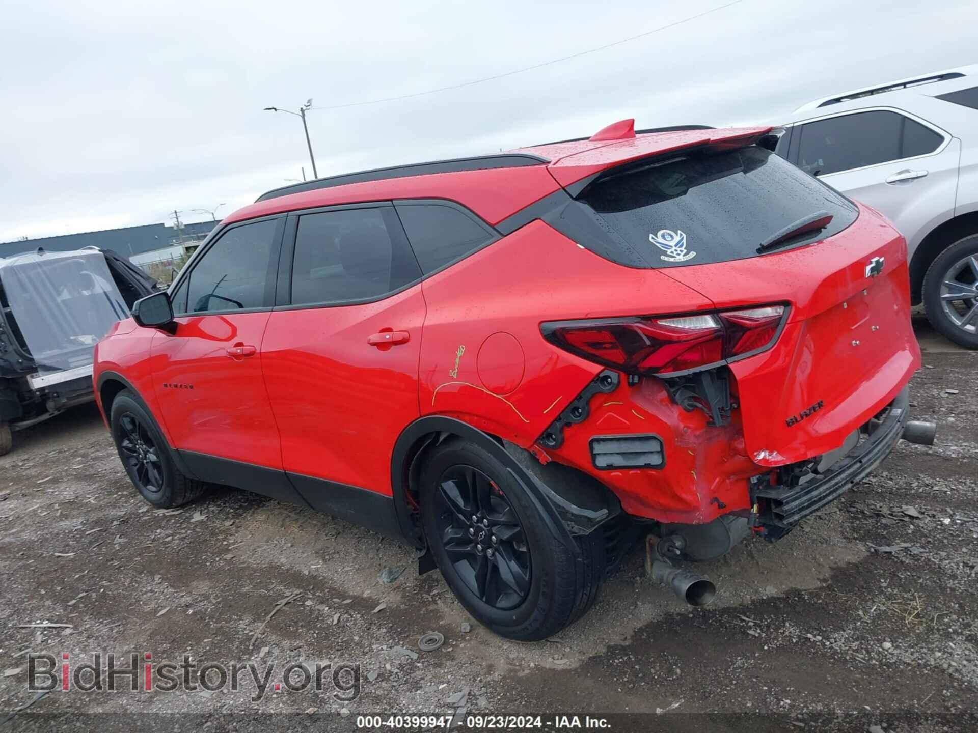 2021 CHEVROLET BLAZER - VIN: 3GNKBCRS7MS519092 - Фото 3