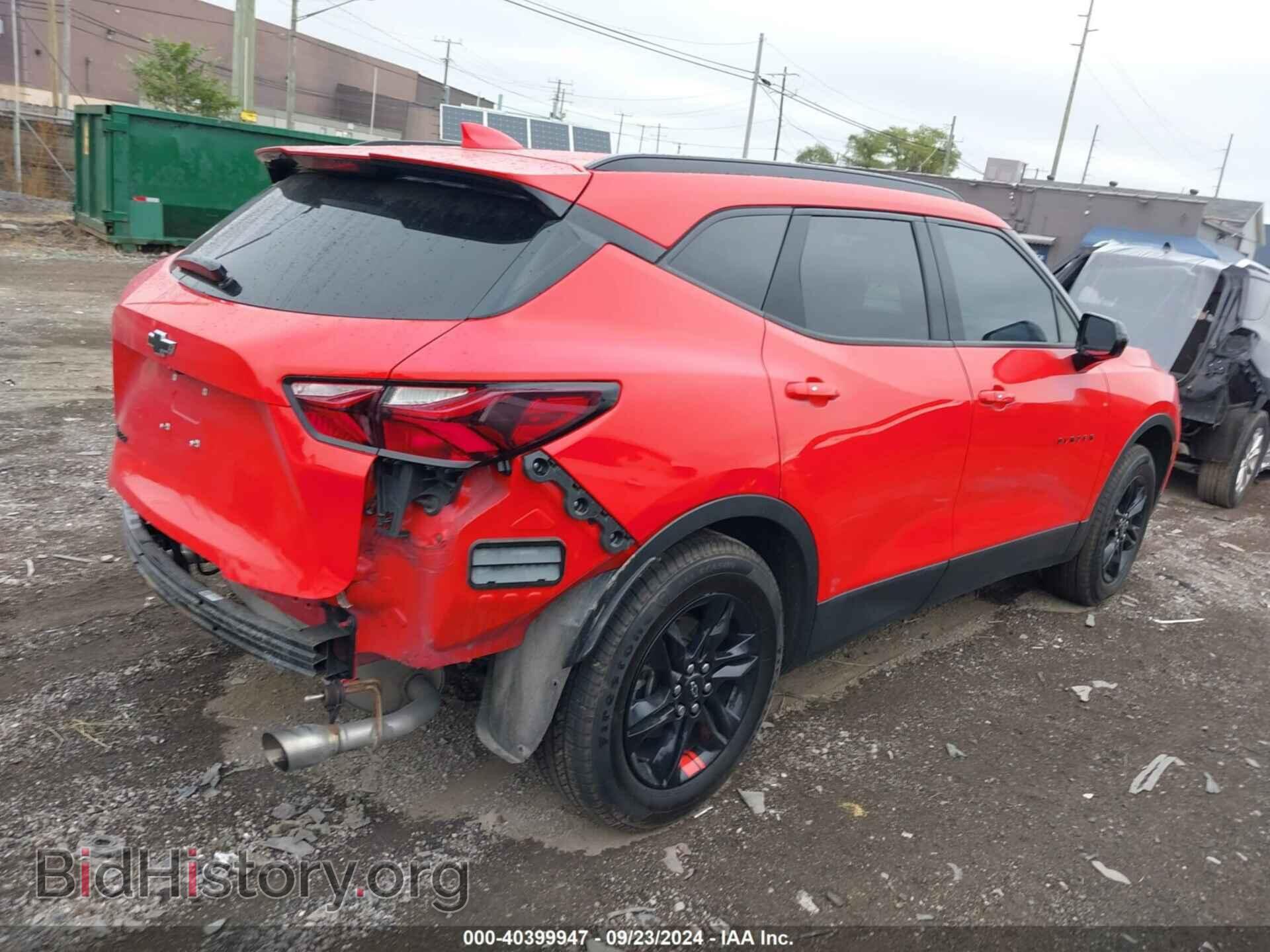2021 CHEVROLET BLAZER - VIN: 3GNKBCRS7MS519092 - Фото 4